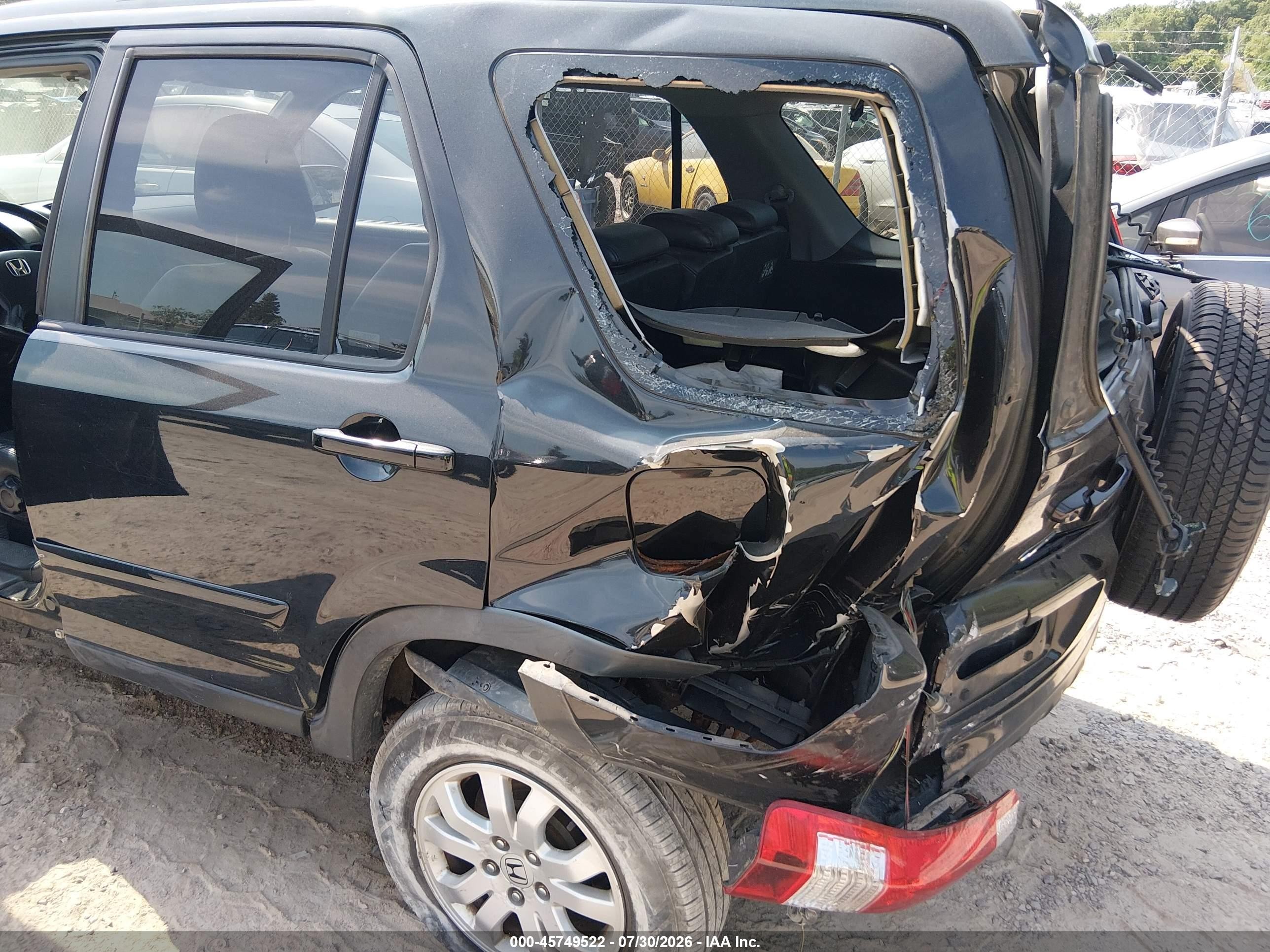 2005 Honda Cr-v Se Черный vin: JHLRD78985C044764
