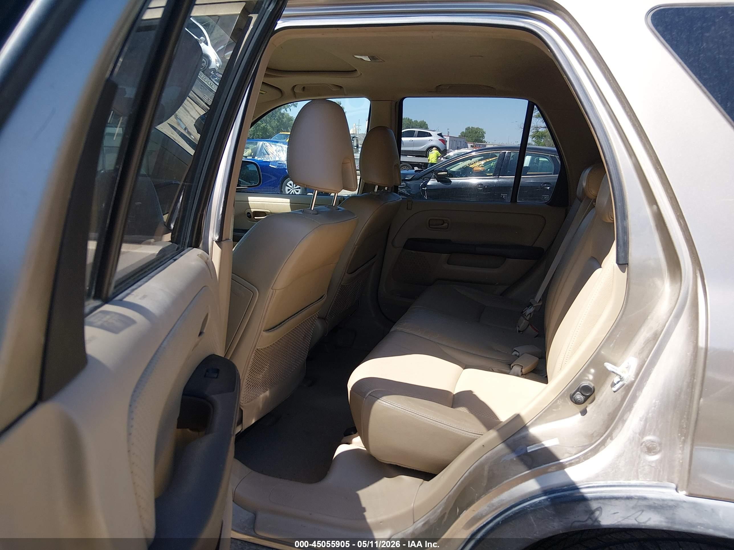 2006 Honda Cr-v Se Бежевый vin: JHLRD78986C018053