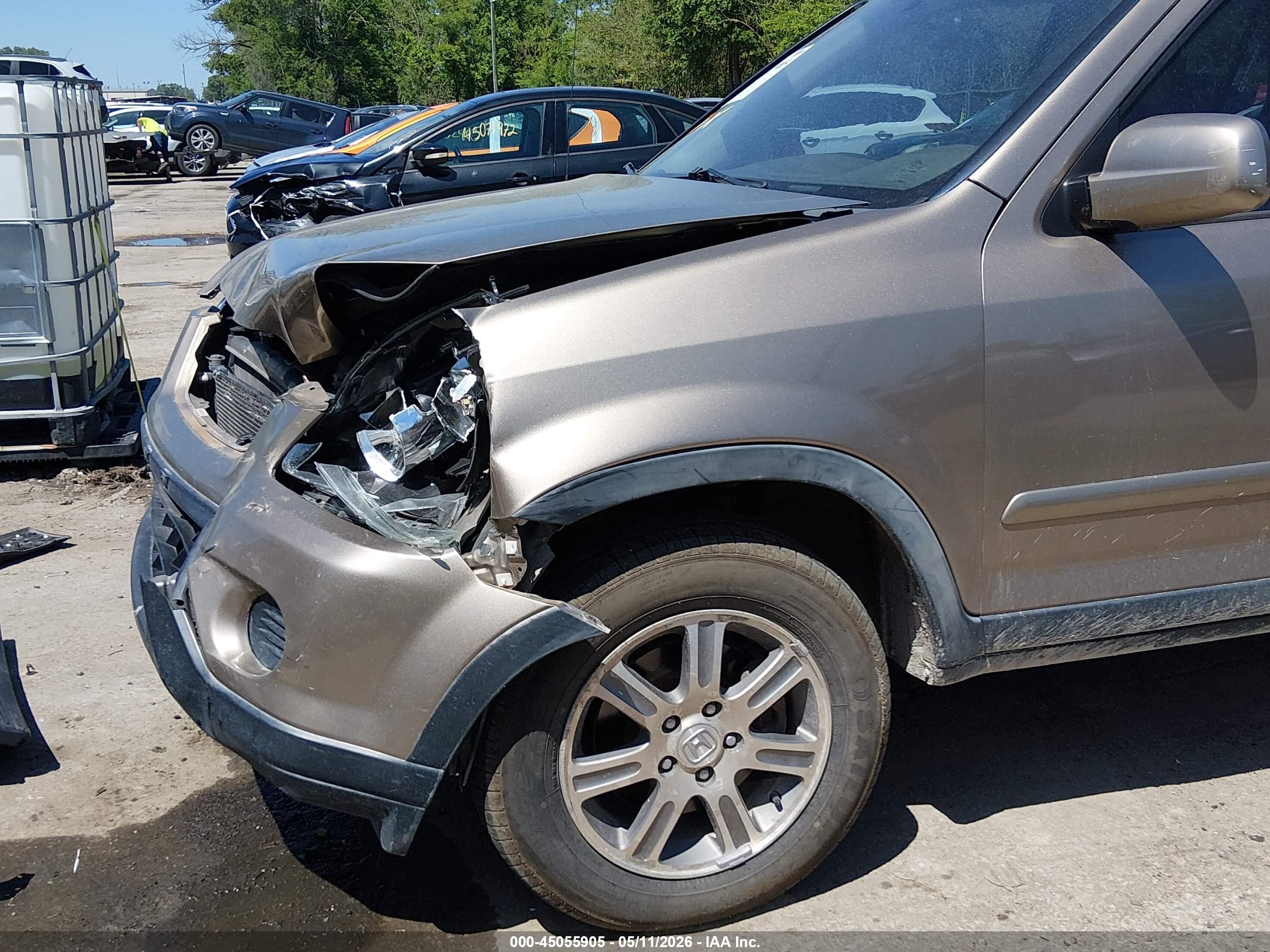 2006 Honda Cr-v Se Бежевый vin: JHLRD78986C018053