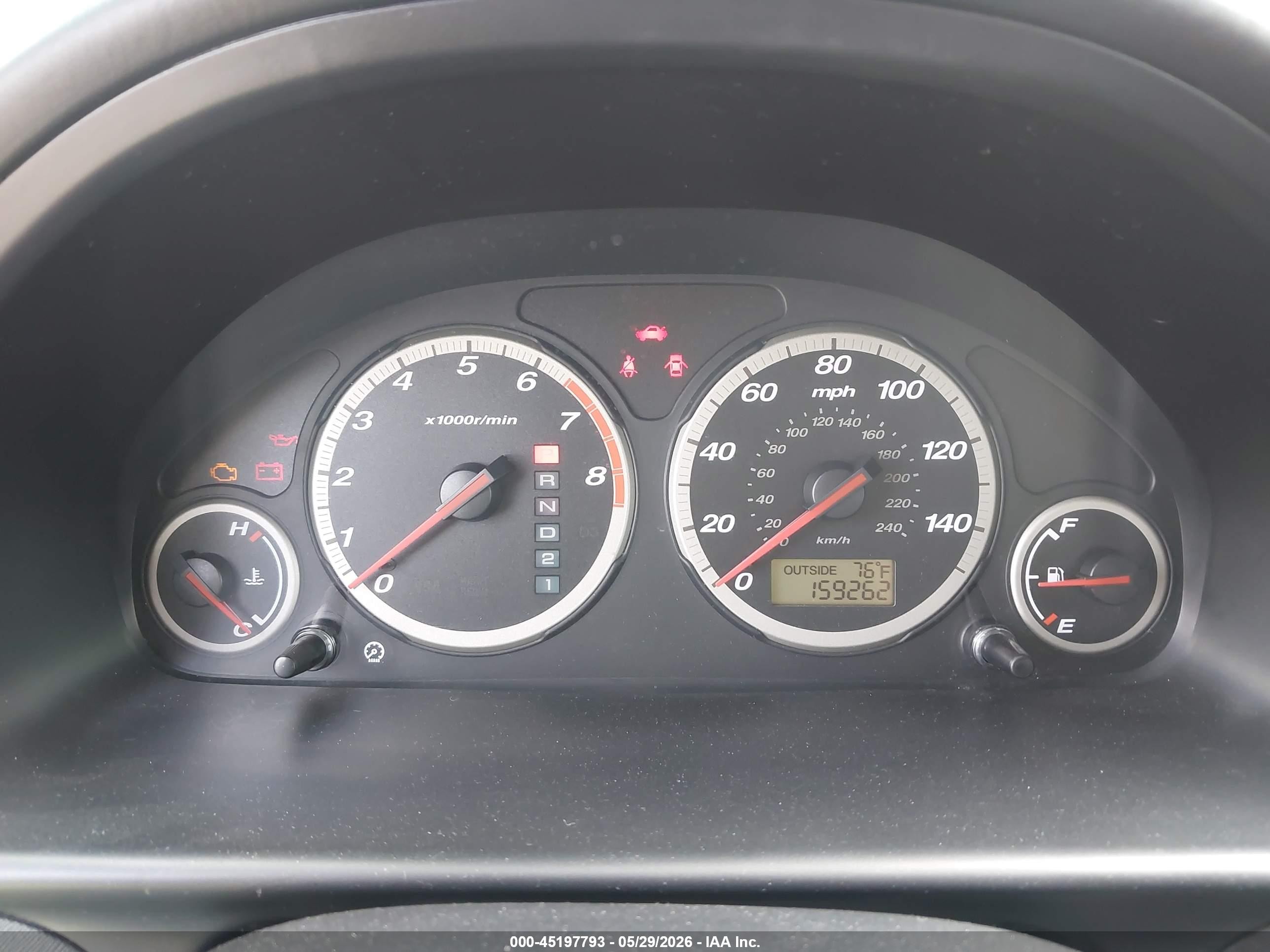 2006 Honda Cr-v Se Blue vin: JHLRD78996C014075