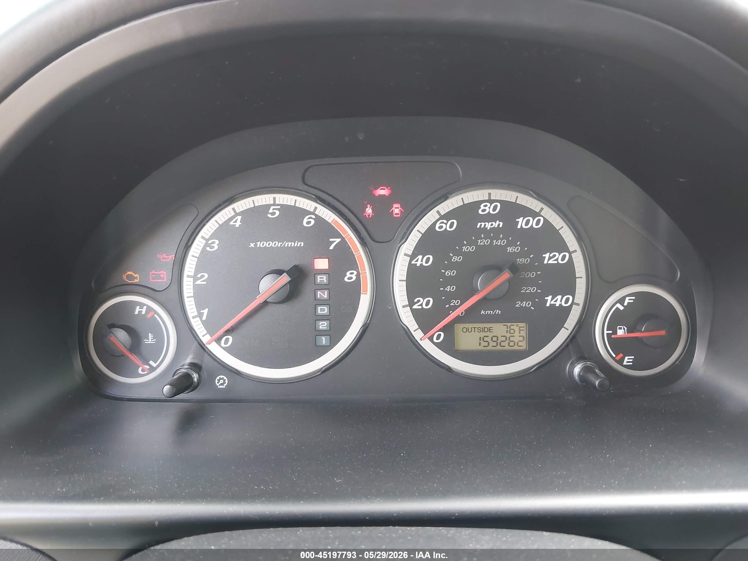2006 Honda Cr-v Se Blue vin: JHLRD78996C014075