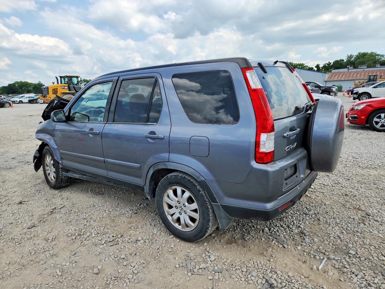 2006 Honda Cr-v Se Gray vin: JHLRD78996C024928