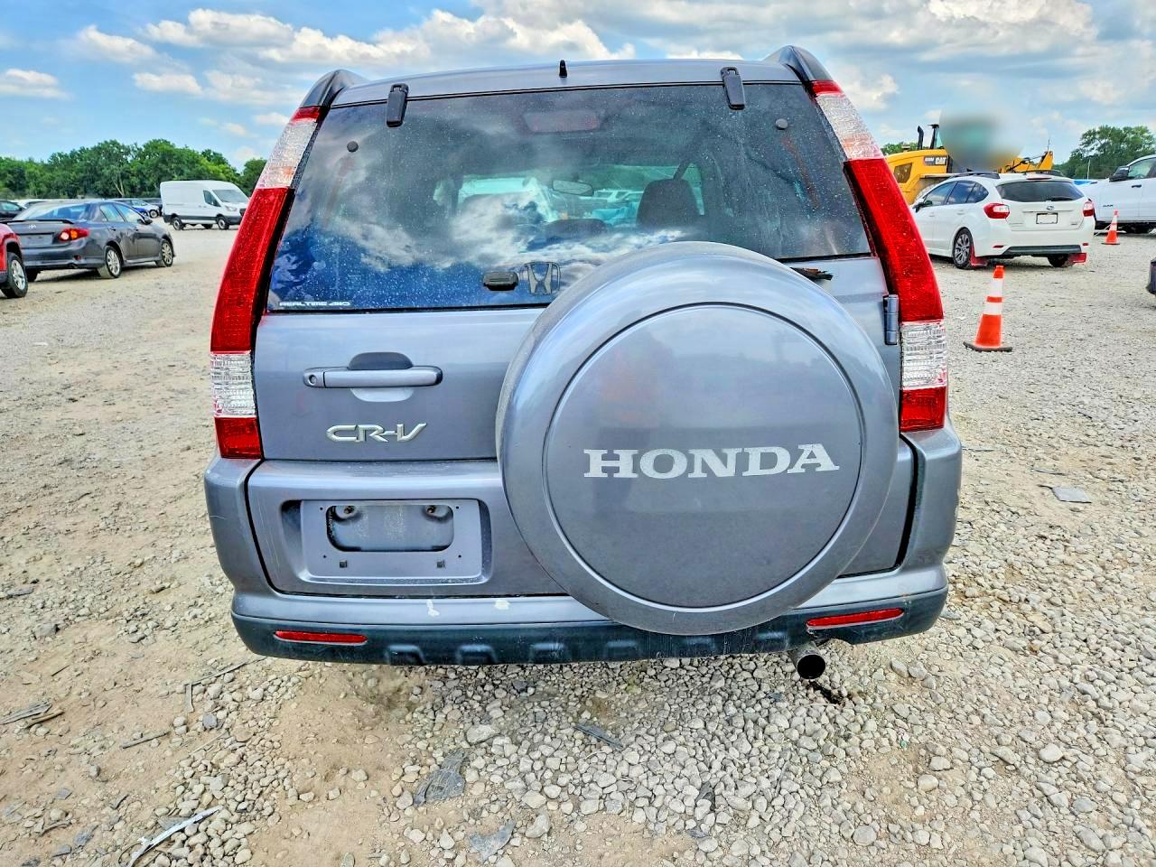 2006 Honda Cr-v Se Gray vin: JHLRD78996C024928