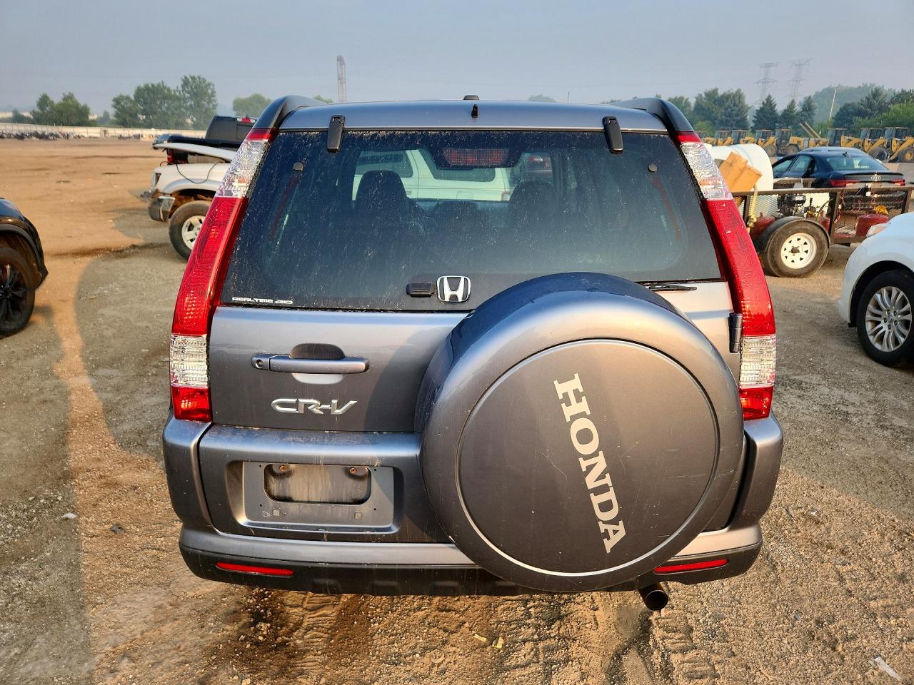 2005 Honda Cr-v Se Серый vin: JHLRD789X5C024239