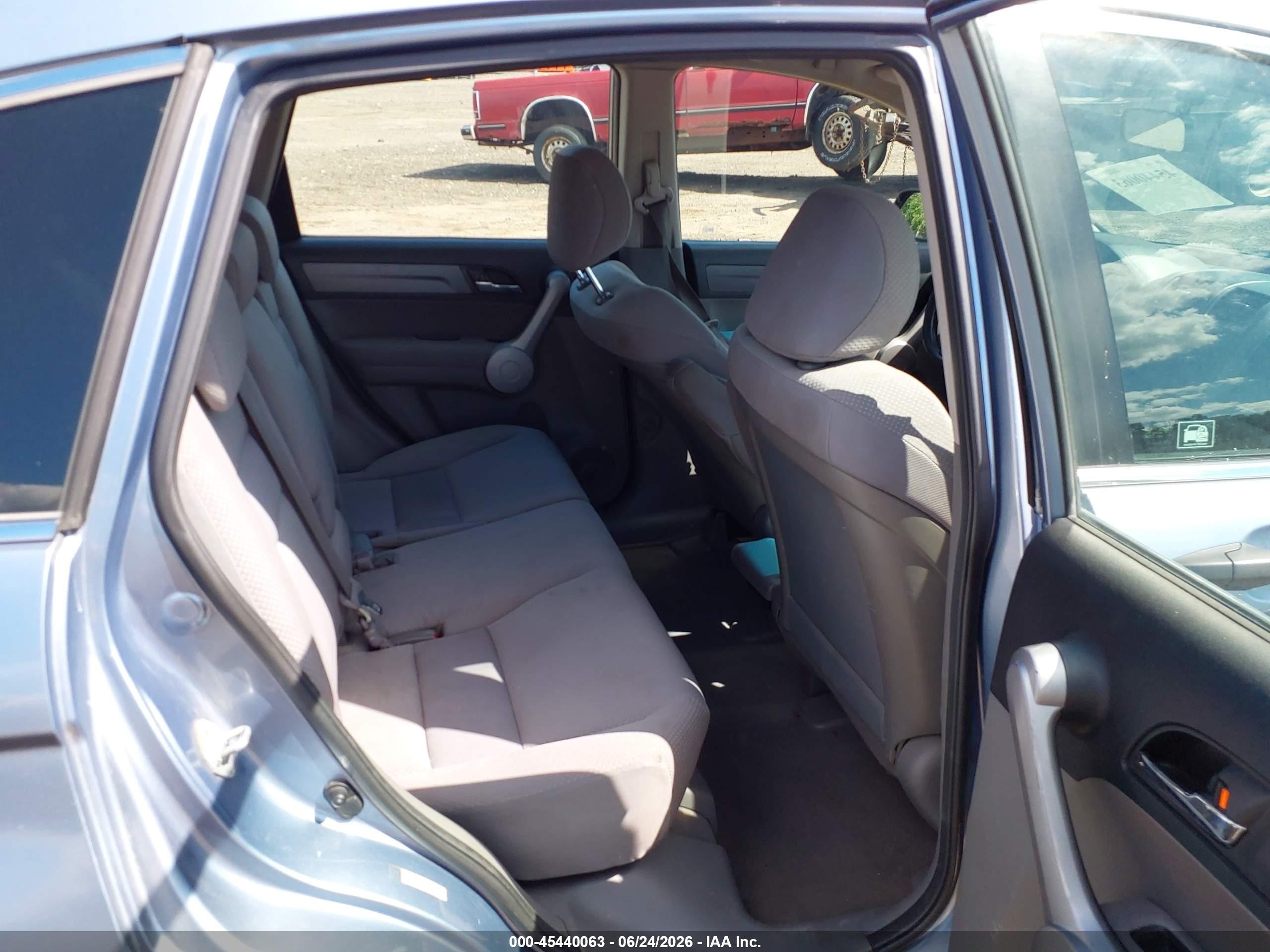2007 Honda Cr-v Lx Blue vin: JHLRE38307C003369