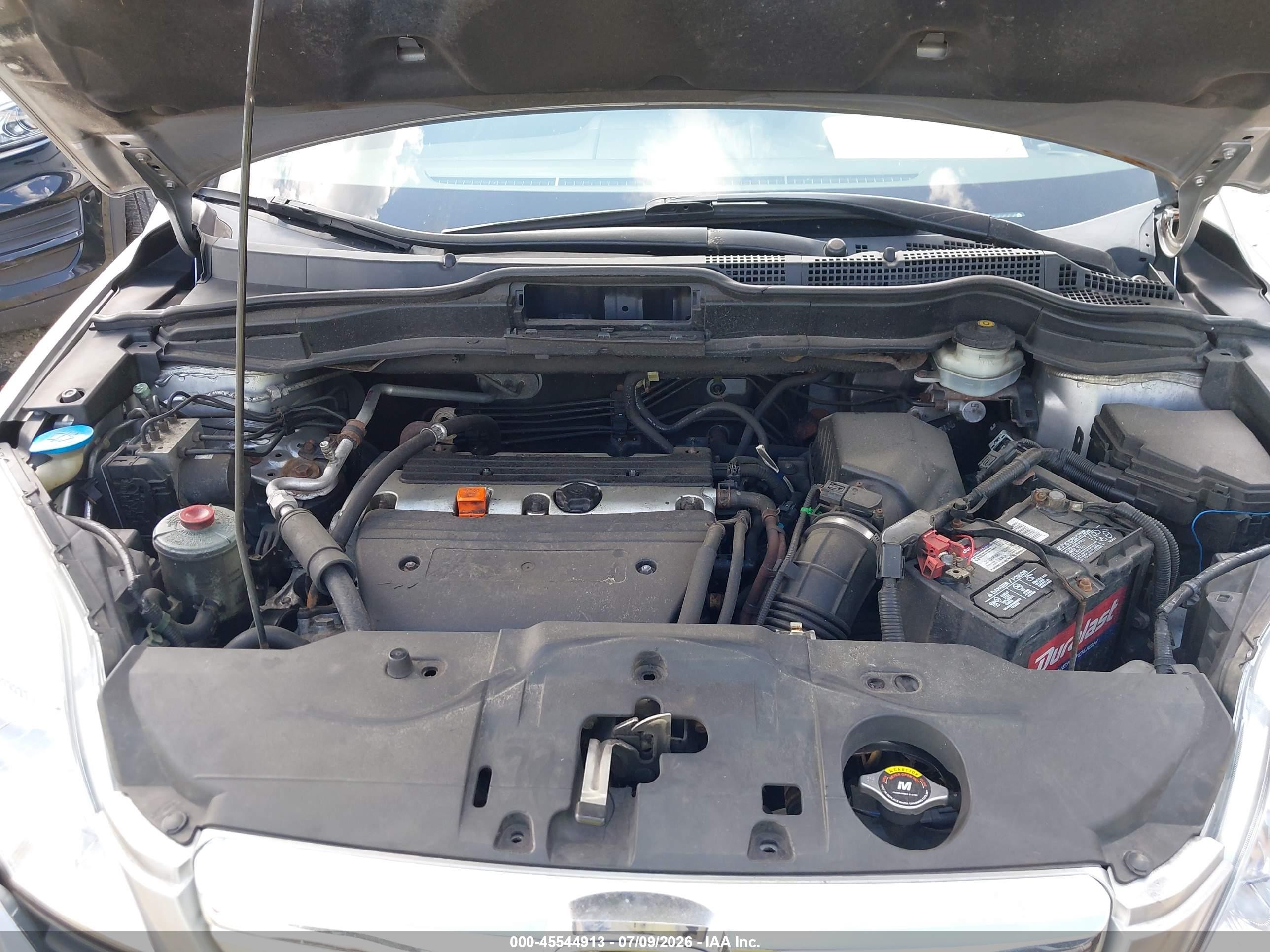 2007 Honda Cr-v Lx Silver vin: JHLRE38307C004277