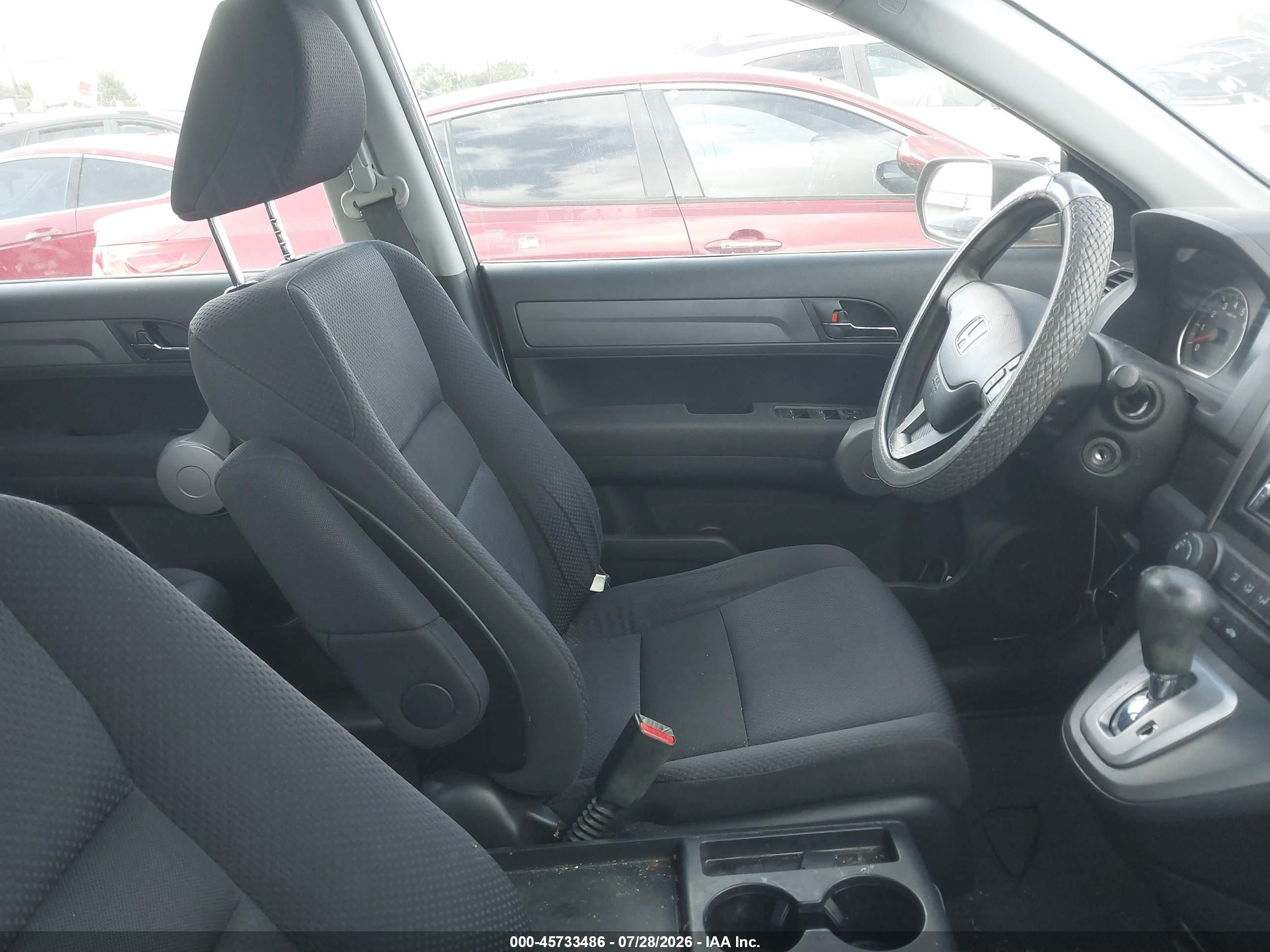 2007 Honda Cr-v Lx Silver vin: JHLRE38307C008510