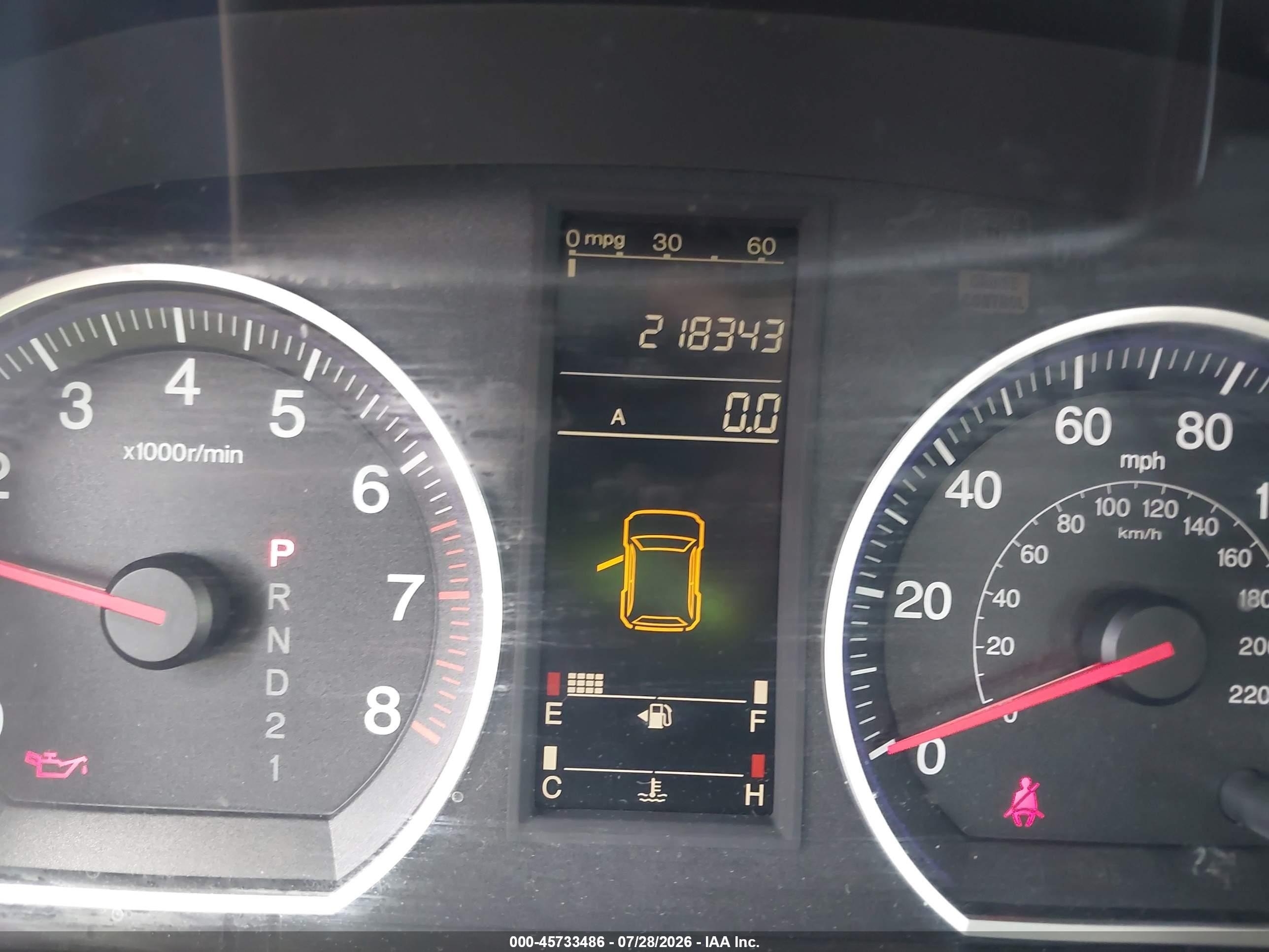 2007 Honda Cr-v Lx Silver vin: JHLRE38307C008510