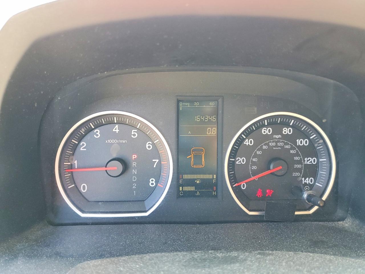 2007 Honda Cr-v Lx Tan vin: JHLRE38307C020334