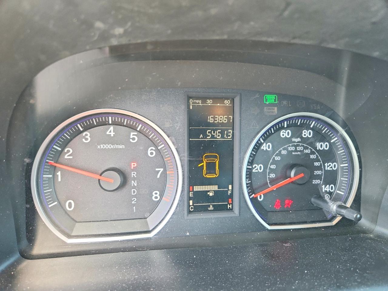 2007 Honda Cr-v Lx Blue vin: JHLRE38307C025808