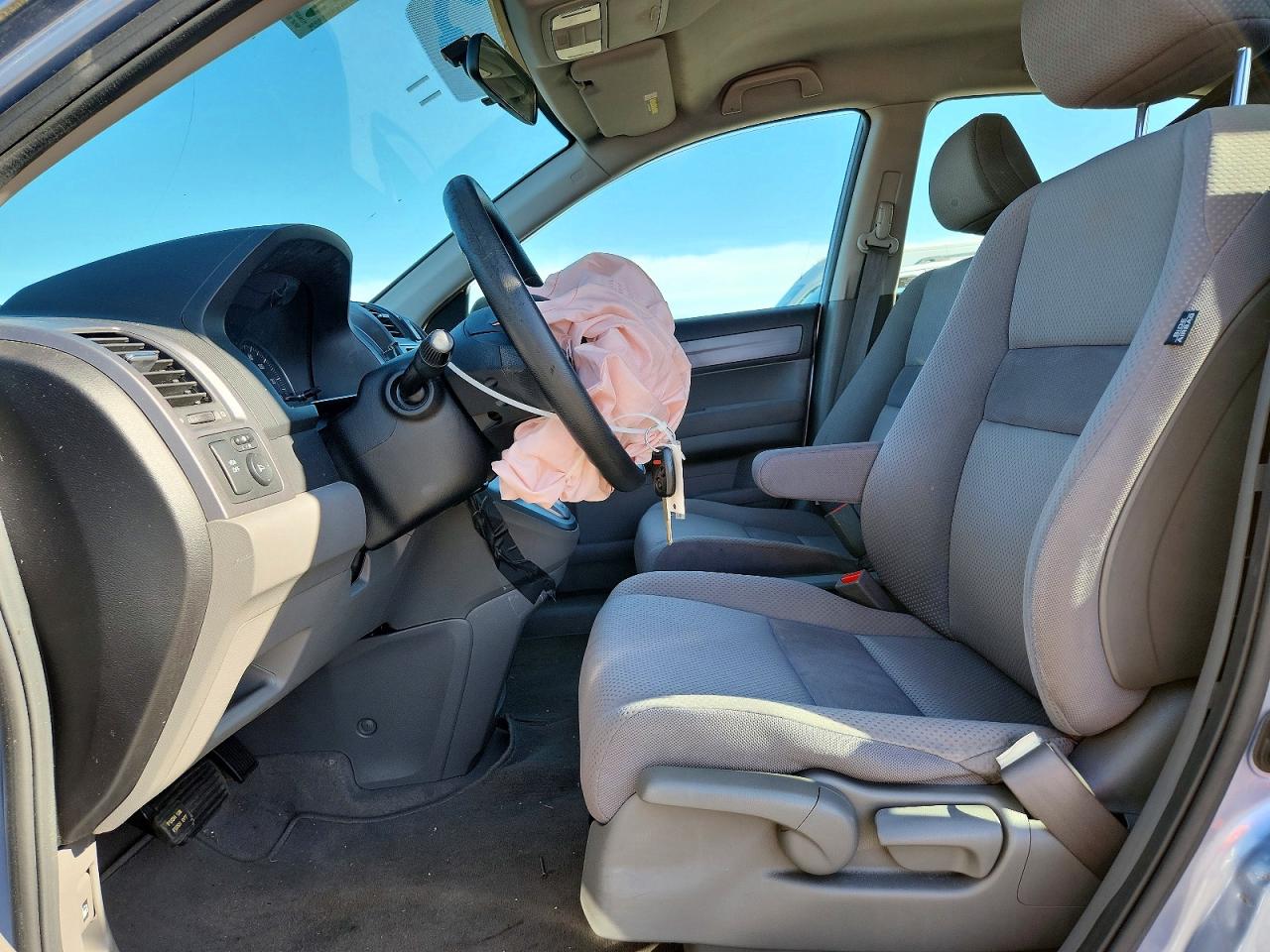 2007 Honda Cr-v Lx Blue vin: JHLRE38307C025808
