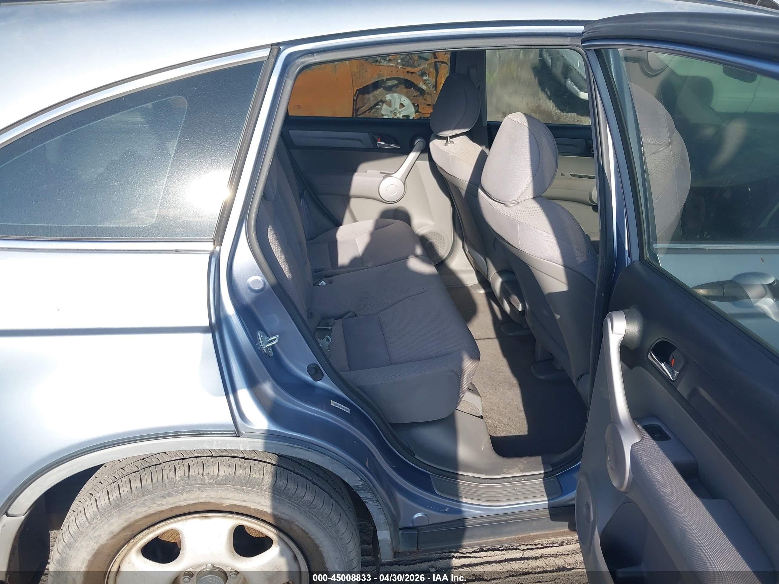 2007 Honda Cr-v Lx Blue vin: JHLRE38307C034525
