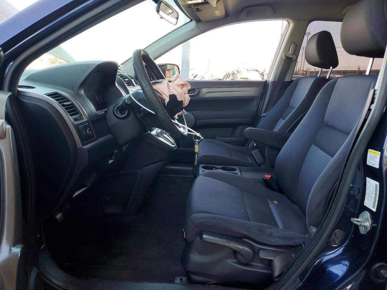 2008 Honda Cr-v Lx Blue vin: JHLRE38308C027818