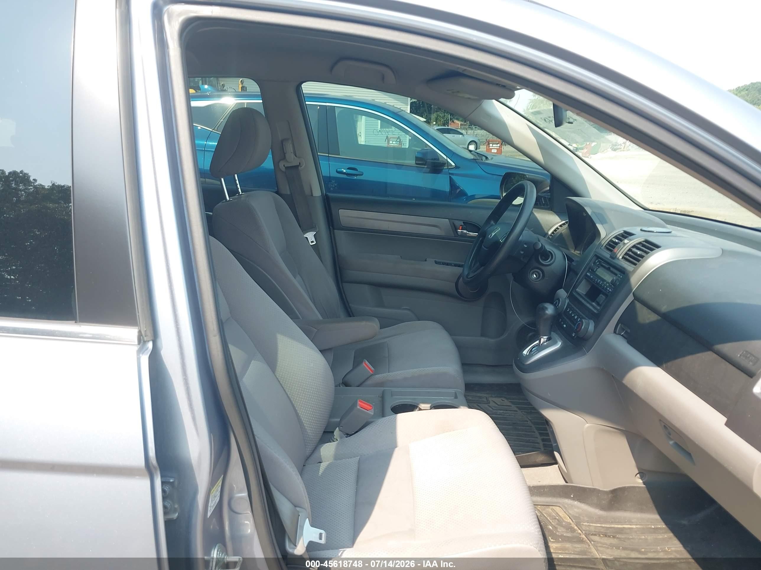 2008 Honda Cr-v Lx Blue vin: JHLRE38308C030637