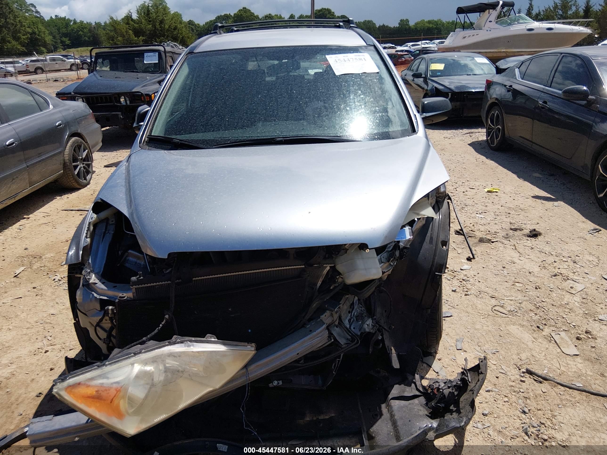 2007 Honda Cr-v Lx Silver vin: JHLRE38317C014283