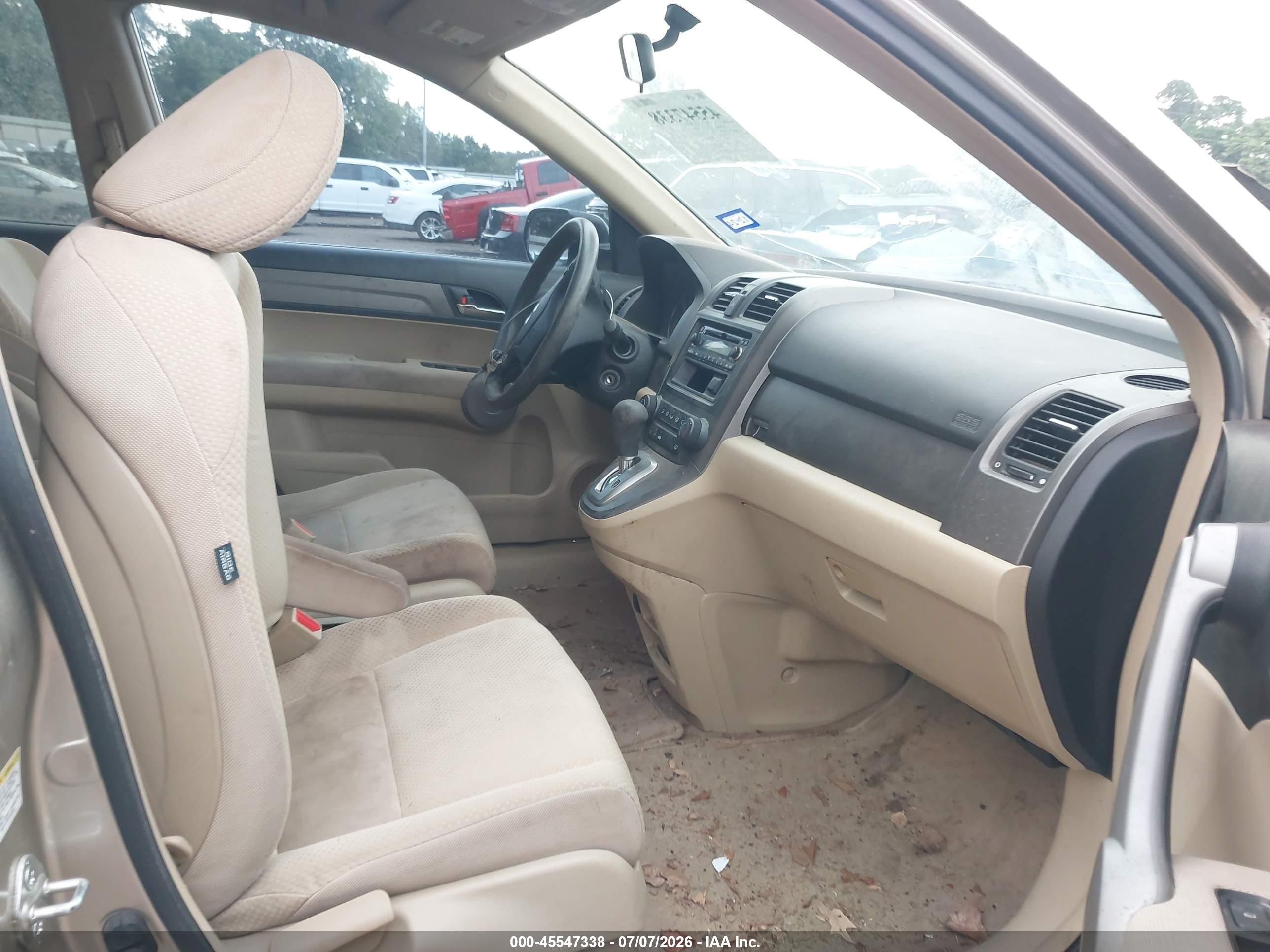 2007 Honda Cr-v Lx Gold vin: JHLRE38317C017538