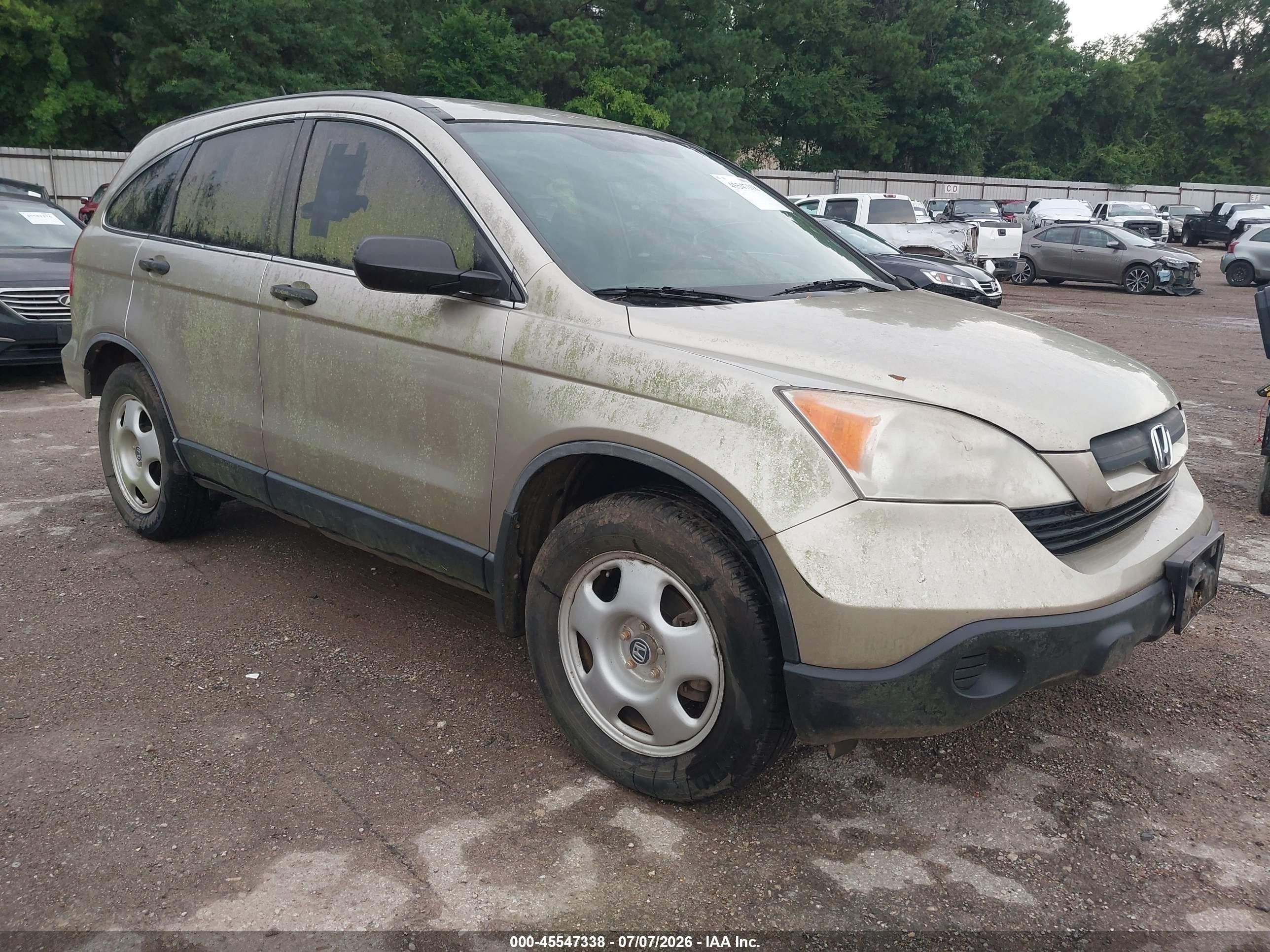 2007 Honda Cr-v Lx Gold vin: JHLRE38317C017538