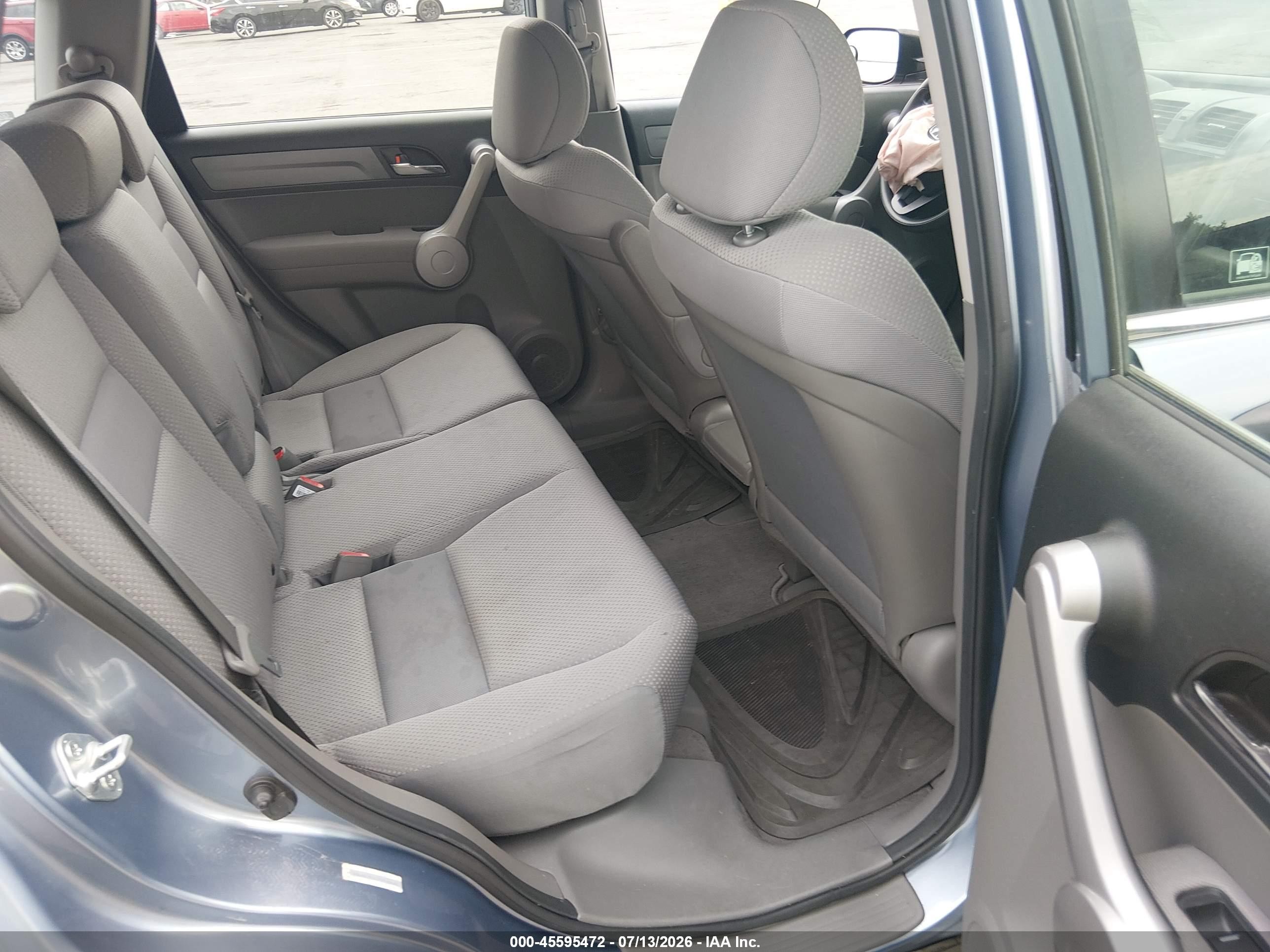 2007 Honda Cr-v Lx Light Blue vin: JHLRE38317C026630