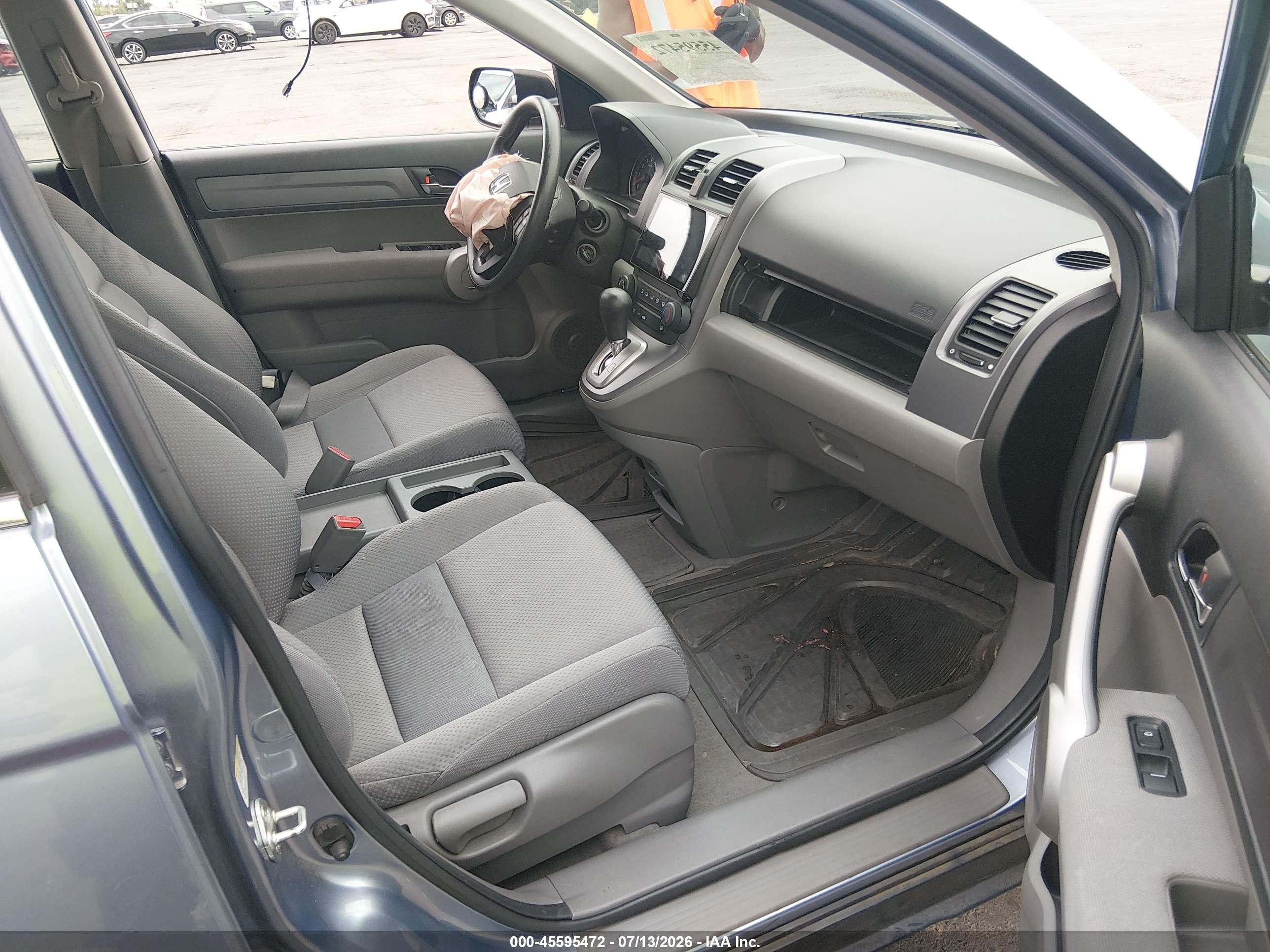 2007 Honda Cr-v Lx Light Blue vin: JHLRE38317C026630
