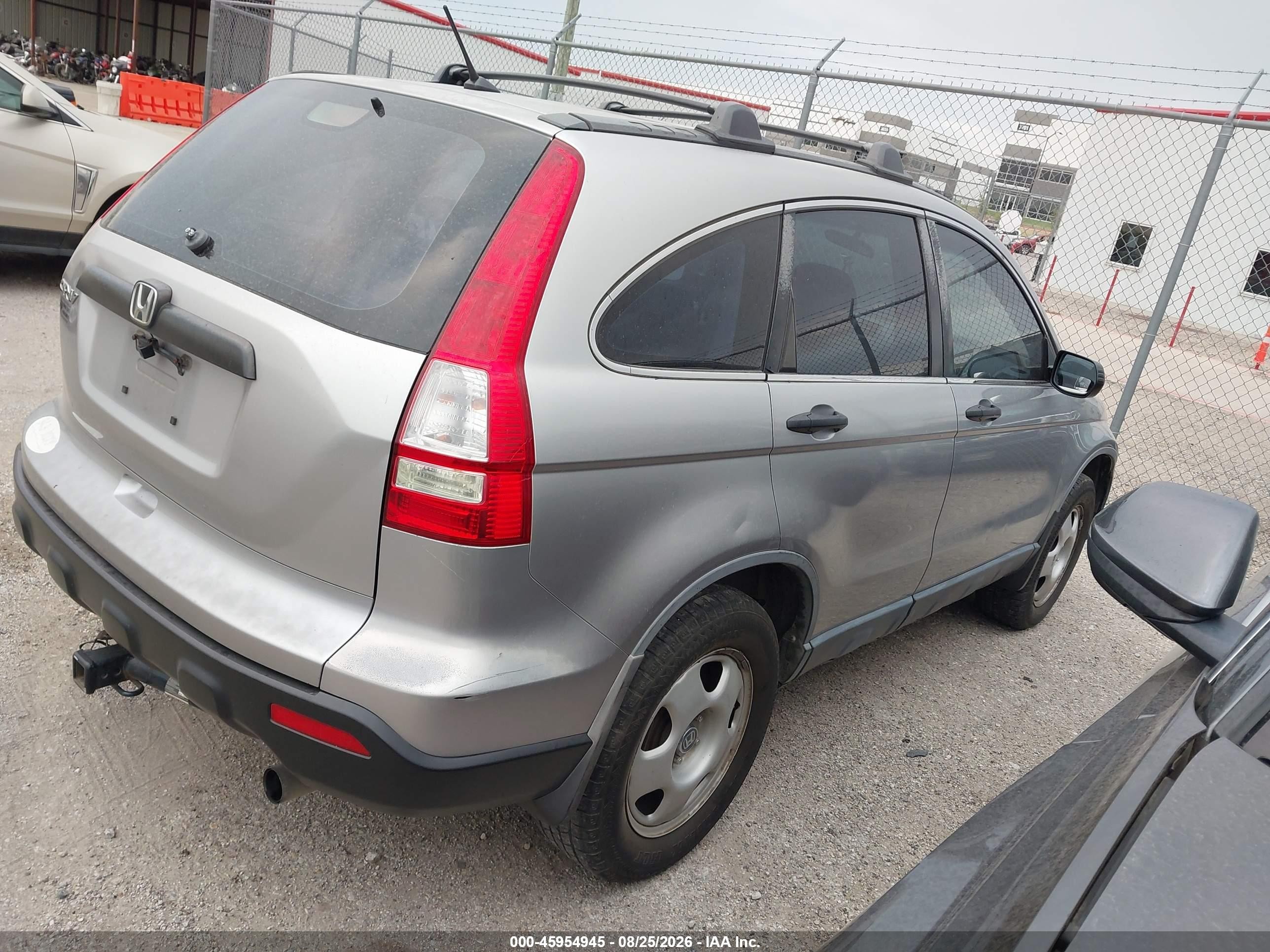 2007 Honda Cr-v Lx Серебряный vin: JHLRE38317C032623