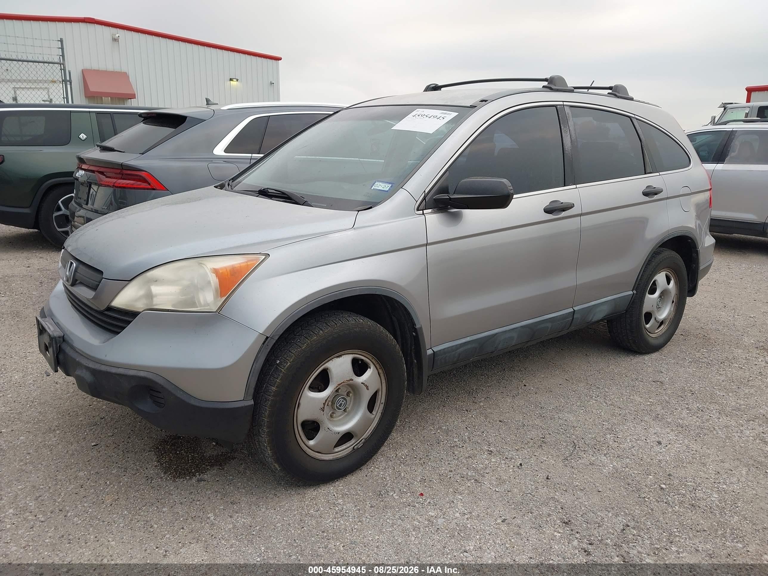 2007 Honda Cr-v Lx Серебряный vin: JHLRE38317C032623