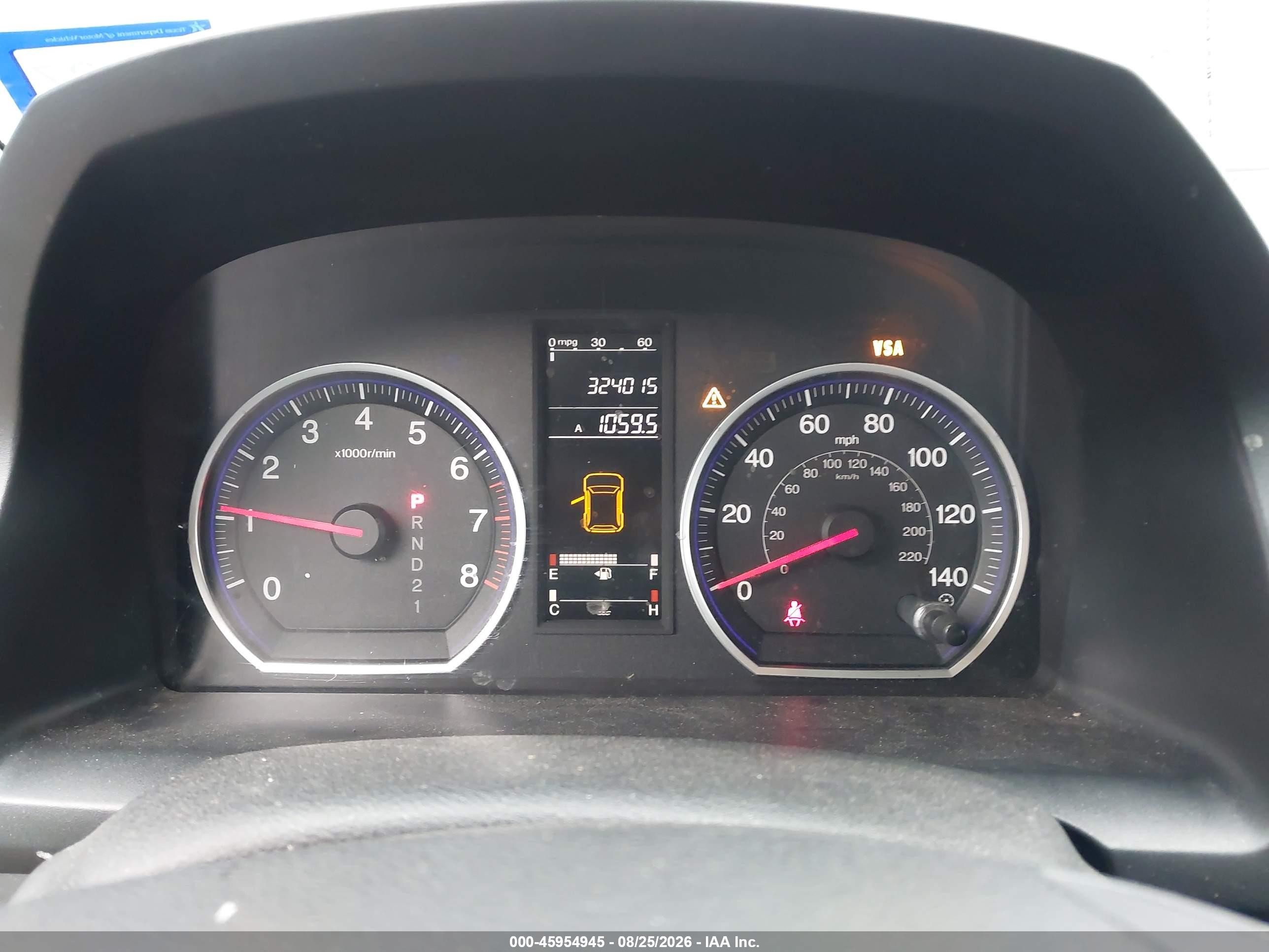 2007 Honda Cr-v Lx Серебряный vin: JHLRE38317C032623