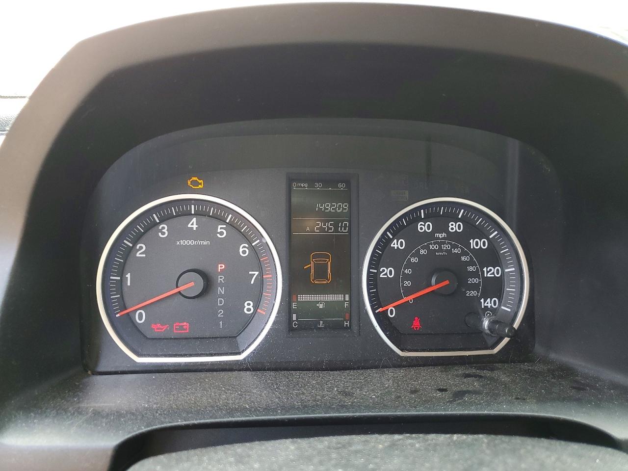 2007 Honda Cr-v Lx Бордовый vin: JHLRE38317C043038