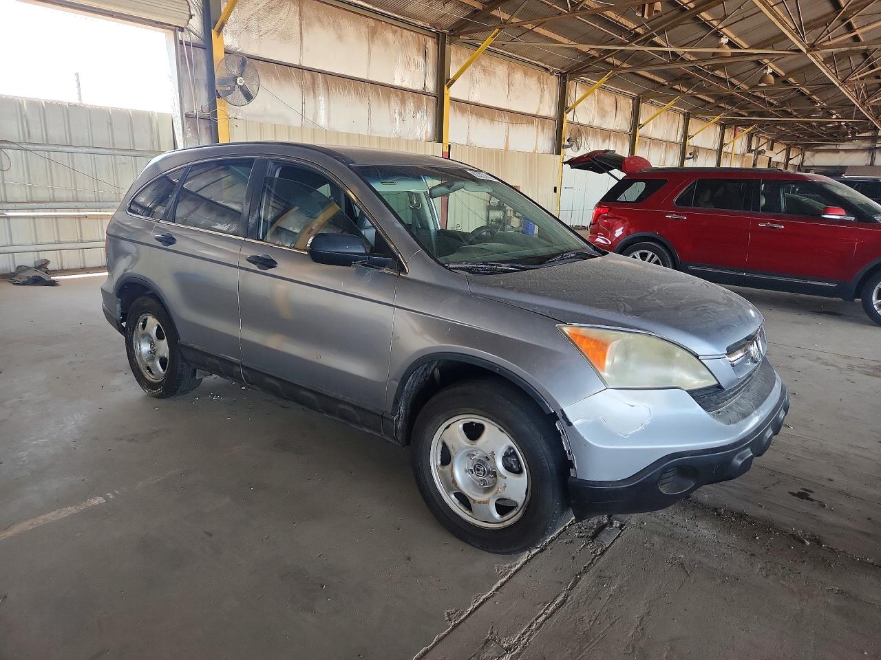 2007 Honda Cr-v Lx Синий vin: JHLRE38317C064486