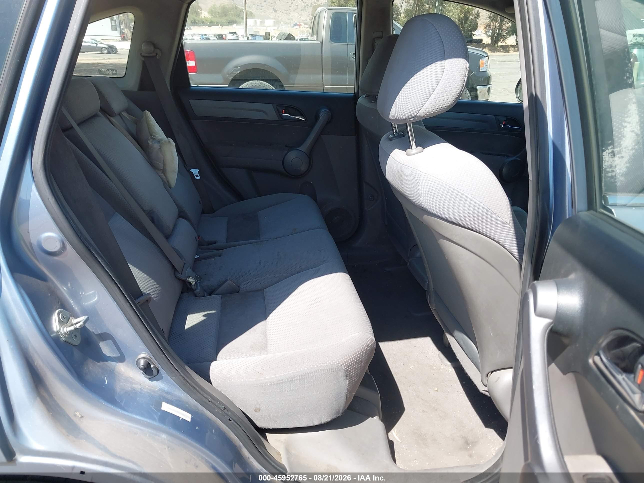 2008 Honda Cr-v Lx Blue vin: JHLRE38318C014060