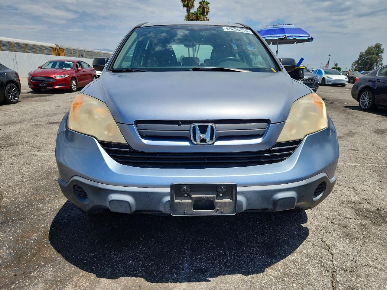 2008 Honda Cr-v Lx Blue vin: JHLRE38318C024572