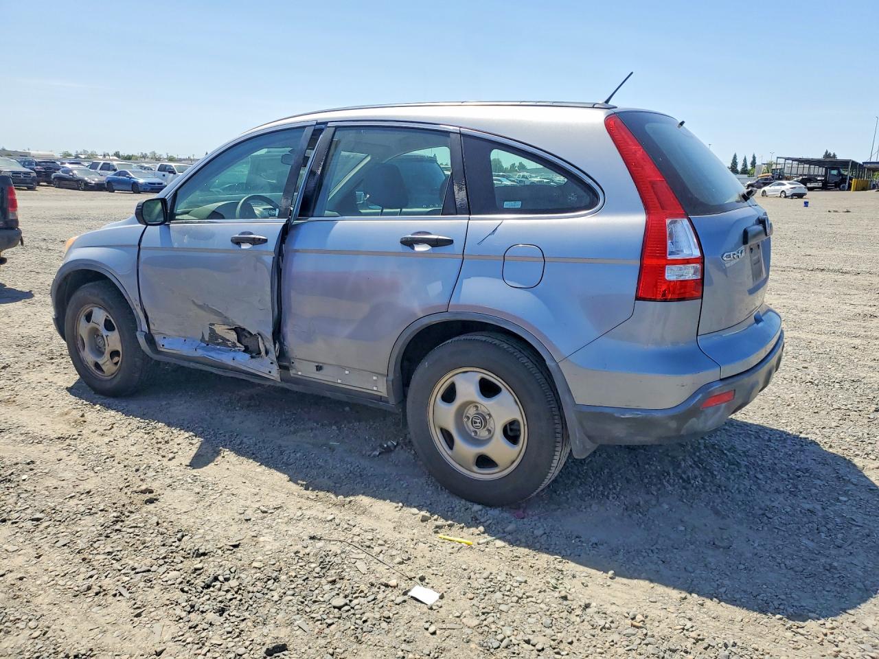2008 Honda Cr-v Lx Teal vin: JHLRE38318C033739
