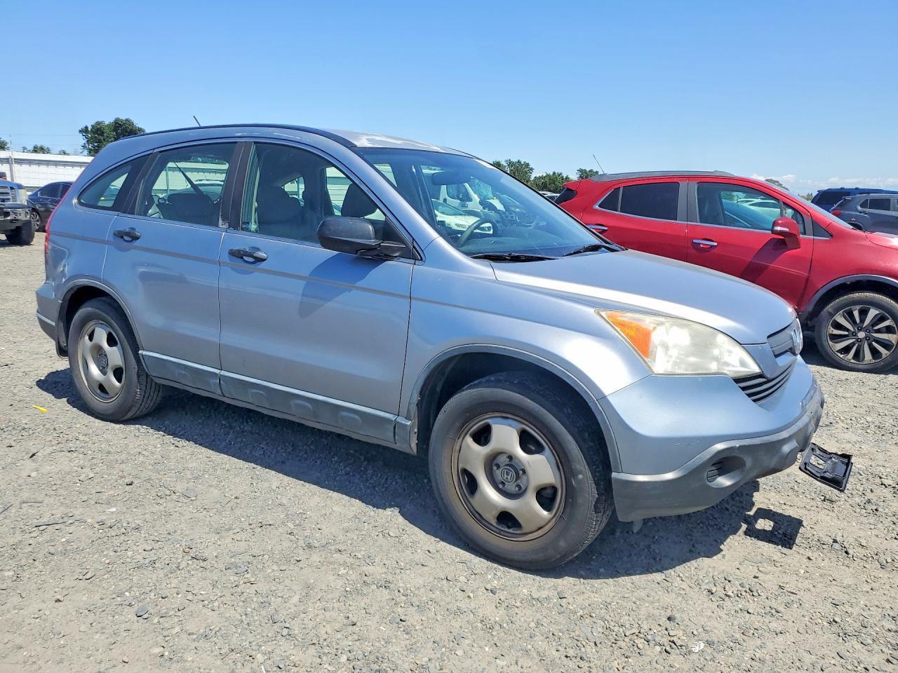 2008 Honda Cr-v Lx Teal vin: JHLRE38318C033739