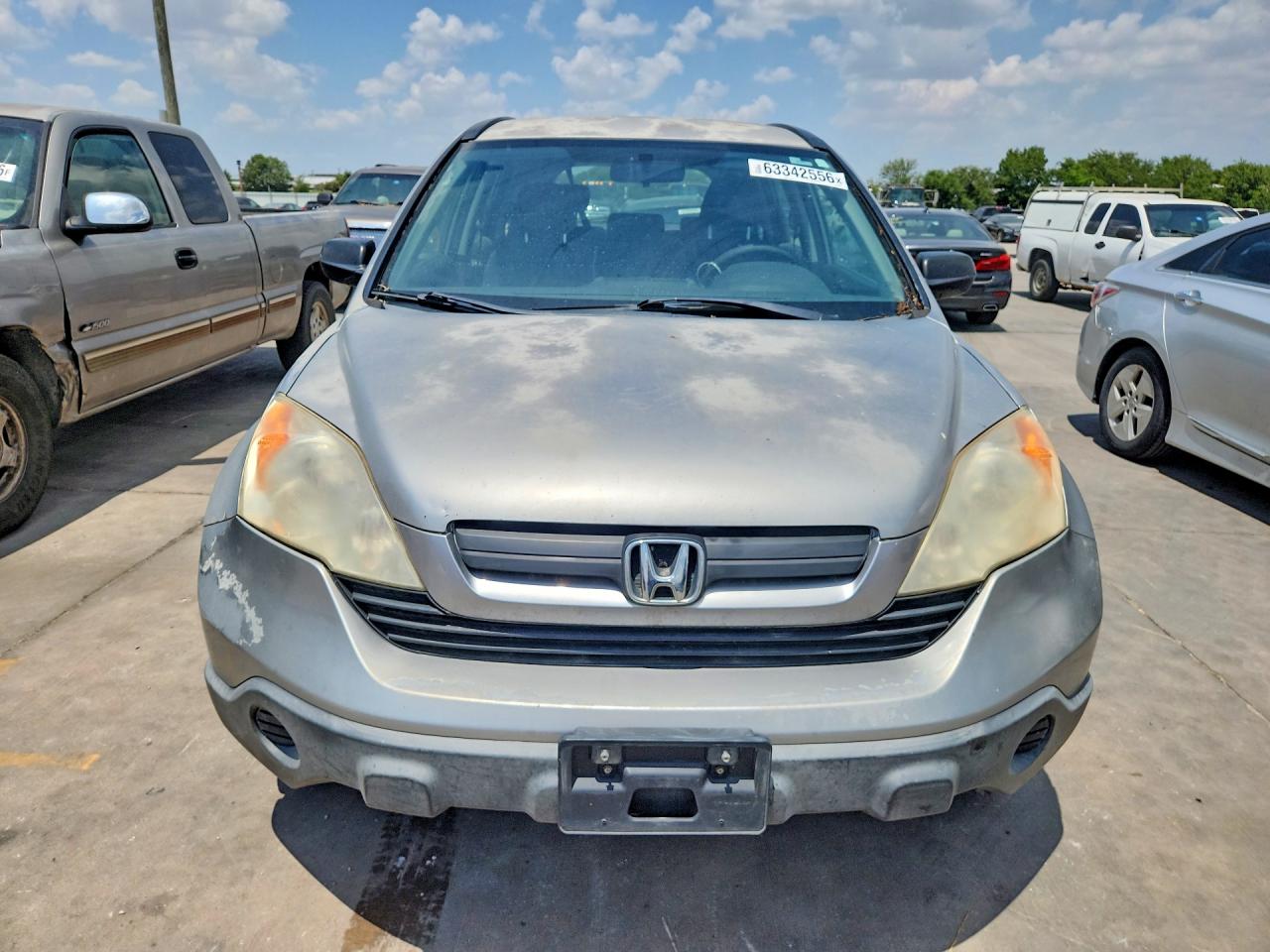 2008 Honda Cr-v Lx Silver vin: JHLRE38318C034504