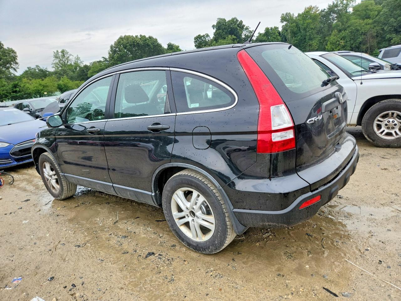 2008 Honda Cr-v Lx Black vin: JHLRE38318C043882