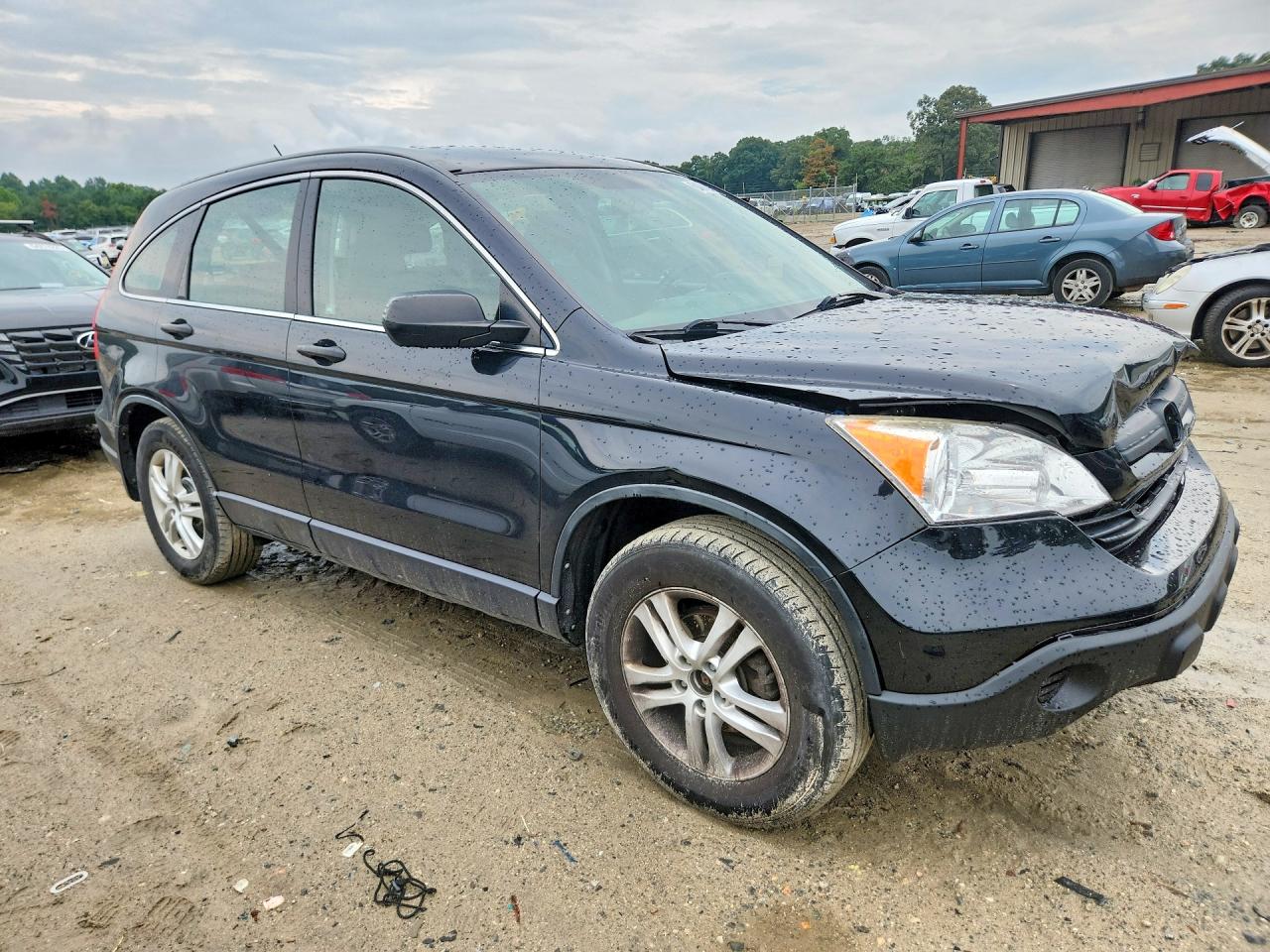 2008 Honda Cr-v Lx Black vin: JHLRE38318C043882