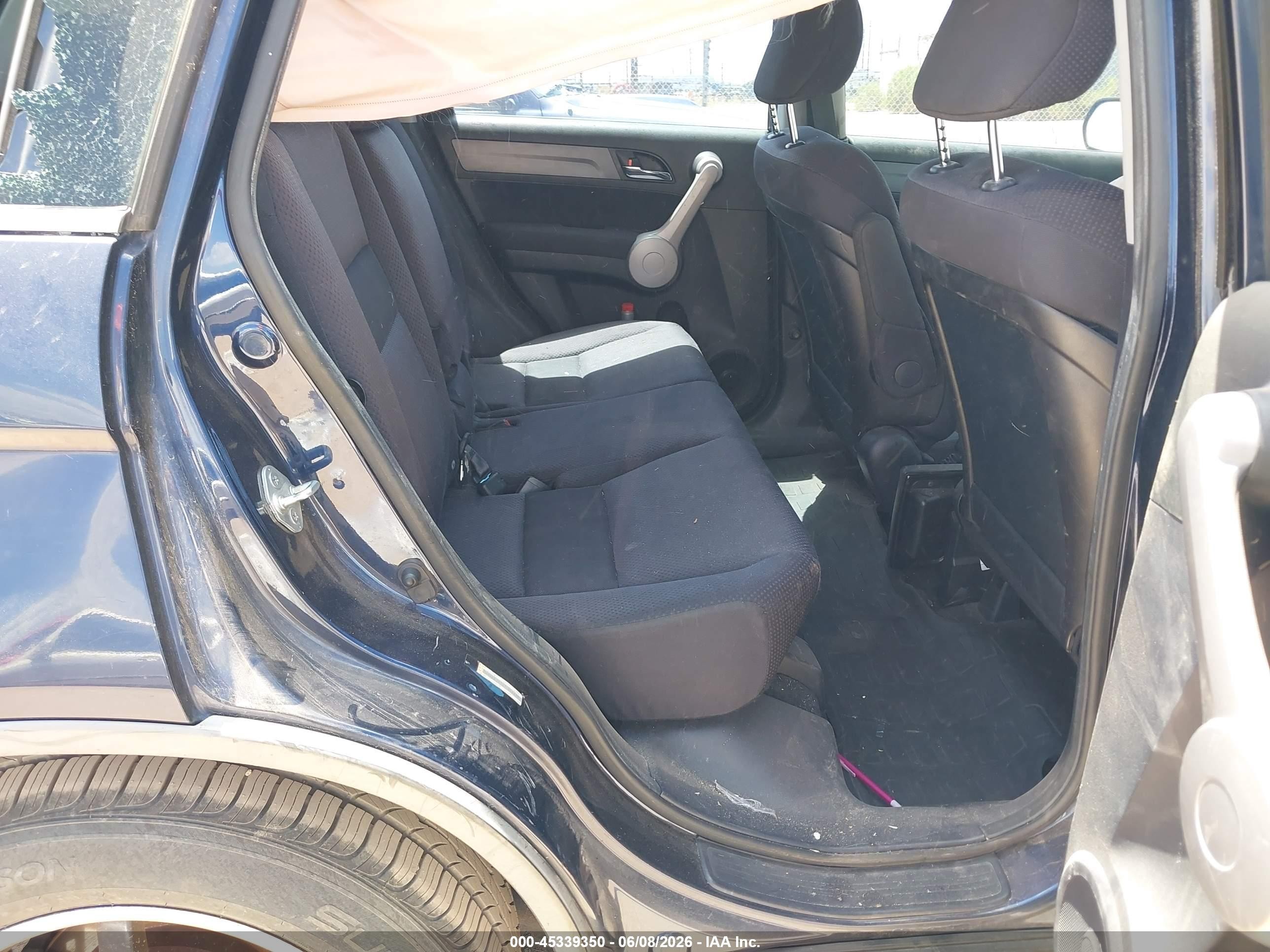 2007 Honda Cr-v Lx Dark Blue vin: JHLRE38327C058180