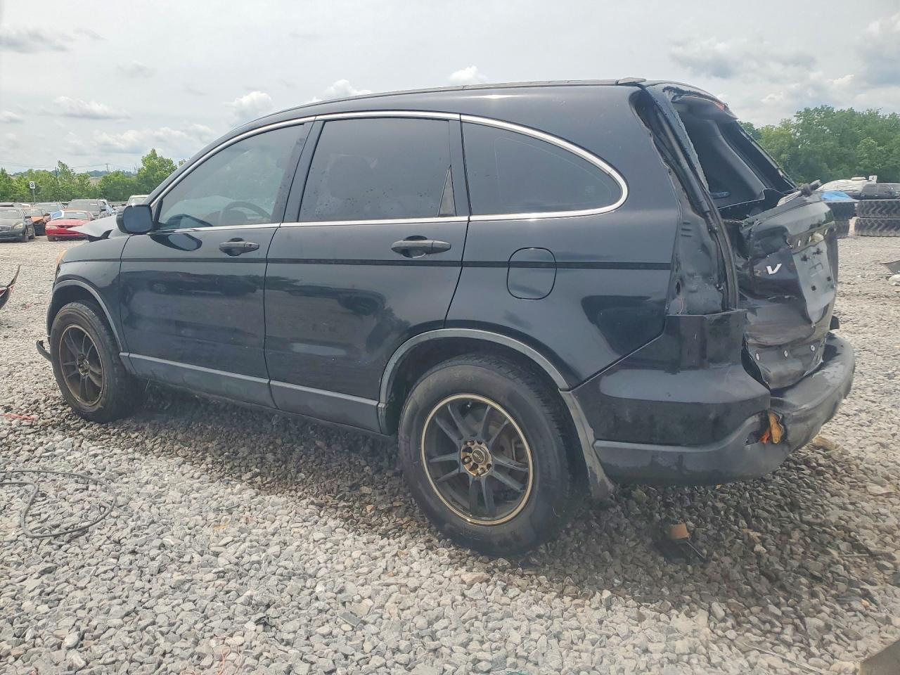 2007 Honda Cr-v Lx Black vin: JHLRE38327C067767