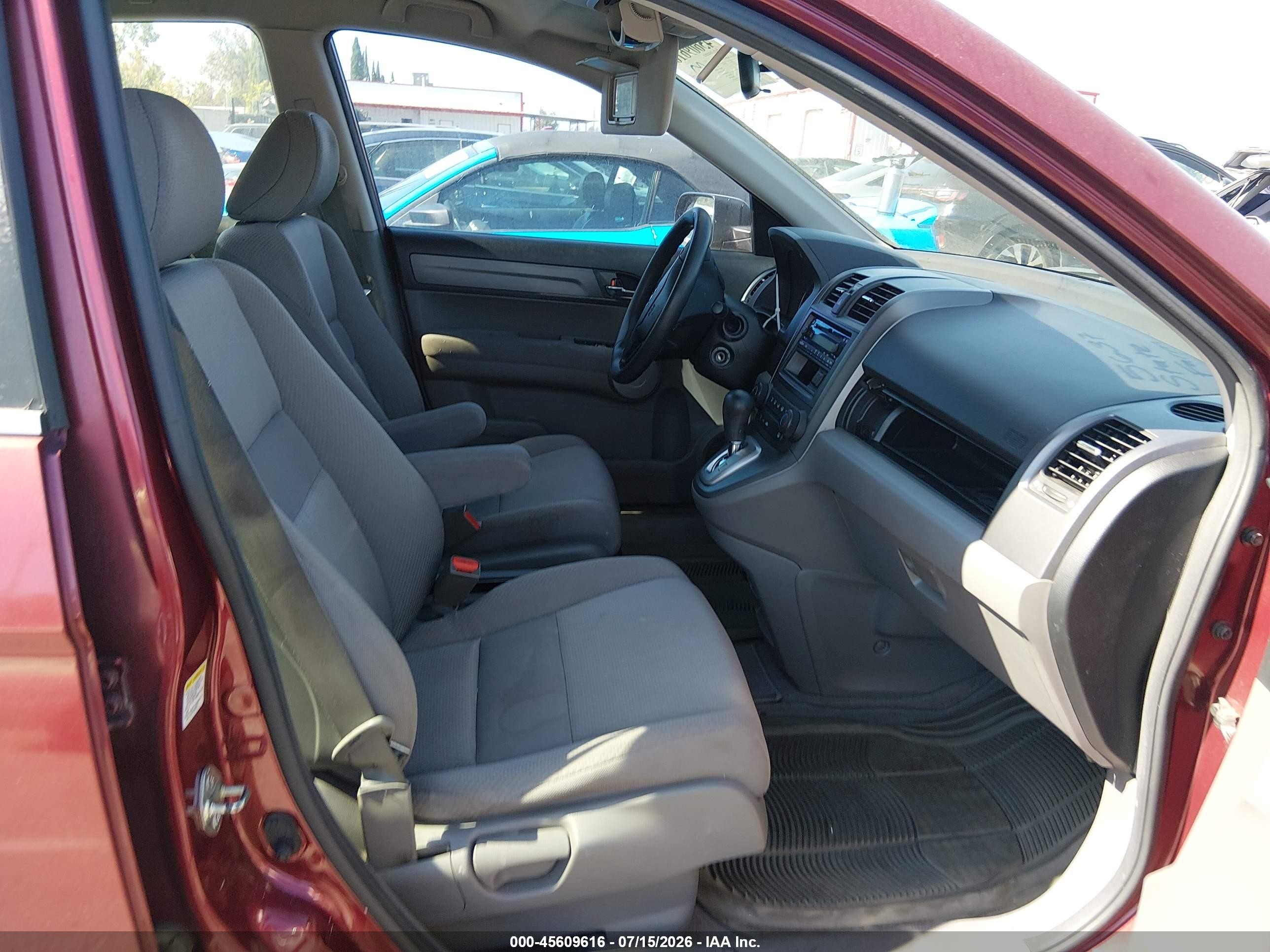 2007 Honda Cr-v Lx Темно-бордовый vin: JHLRE38327C077585