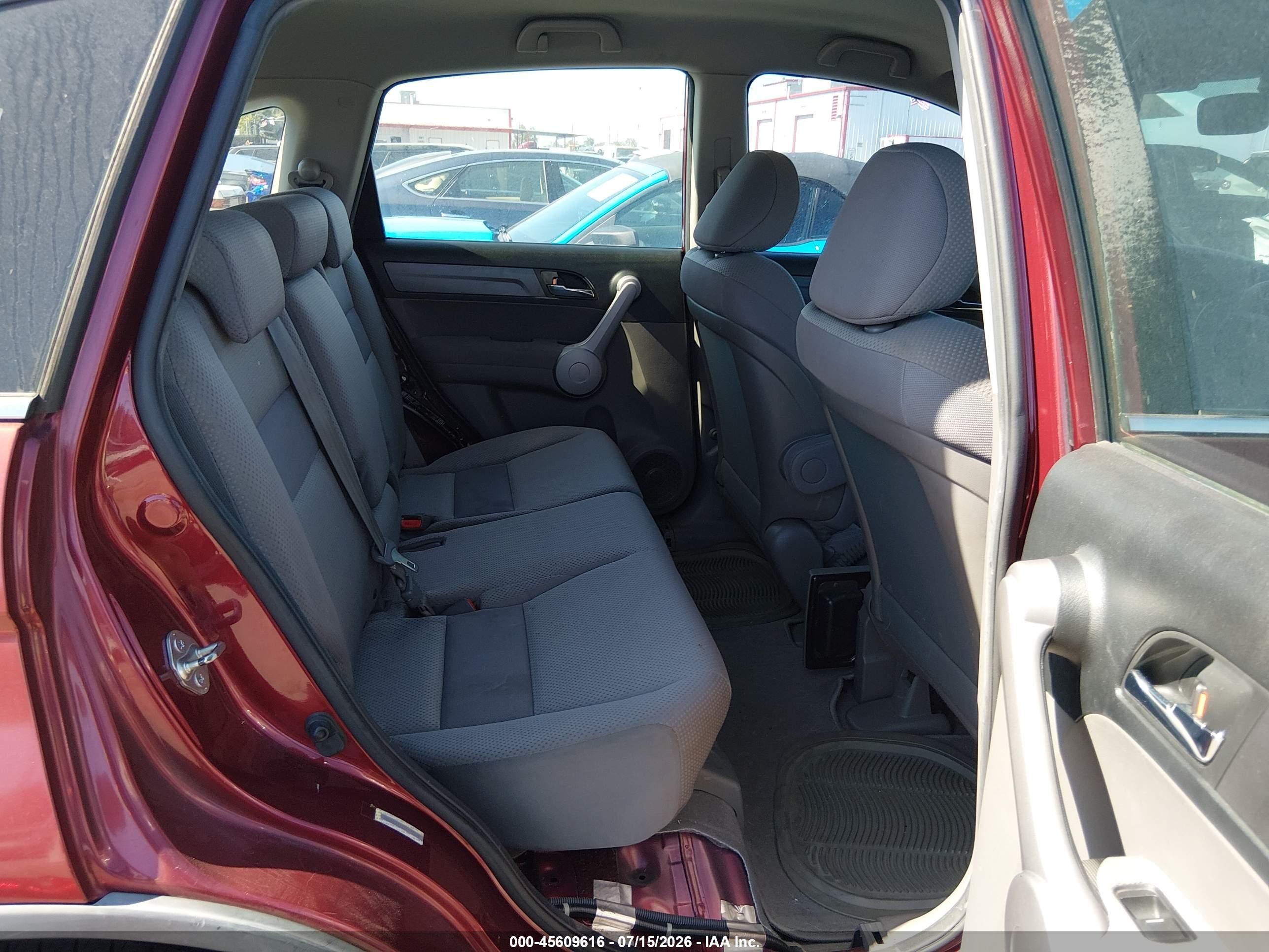 2007 Honda Cr-v Lx Темно-бордовый vin: JHLRE38327C077585