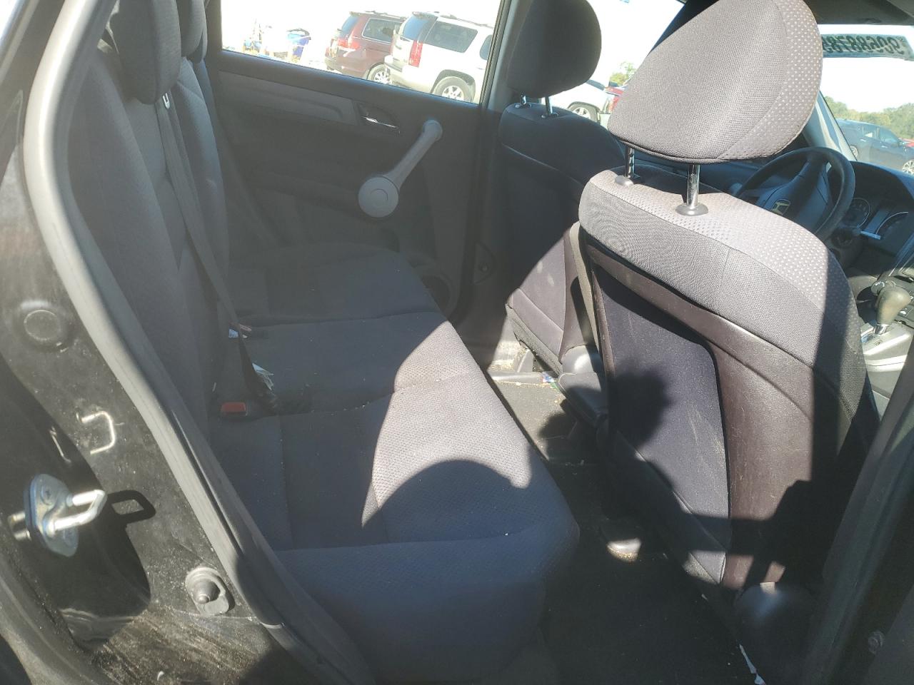 2007 Honda Cr-v Lx Black vin: JHLRE38327C080728