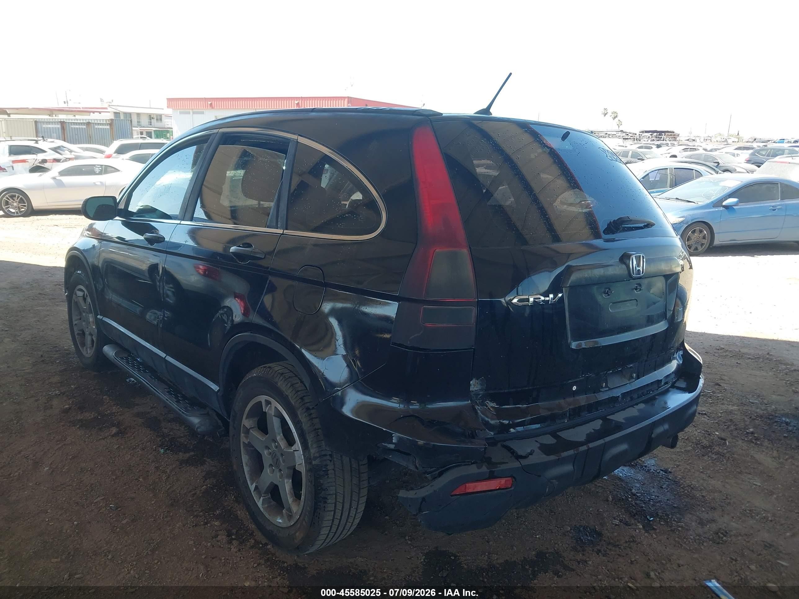 2008 Honda Cr-v Lx Черный vin: JHLRE38328C019414