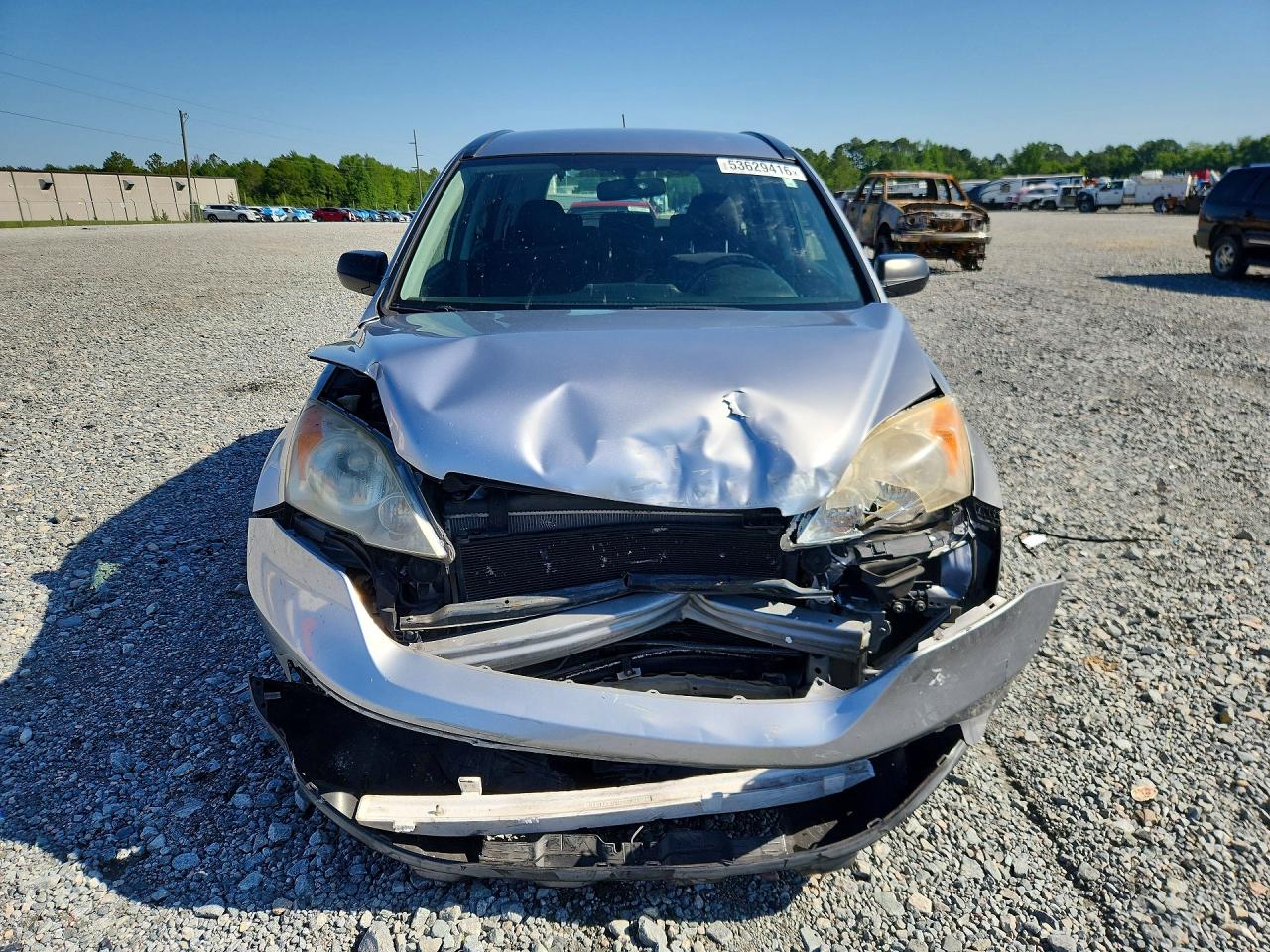 2008 Honda Cr-v Lx Silver vin: JHLRE38328C032521