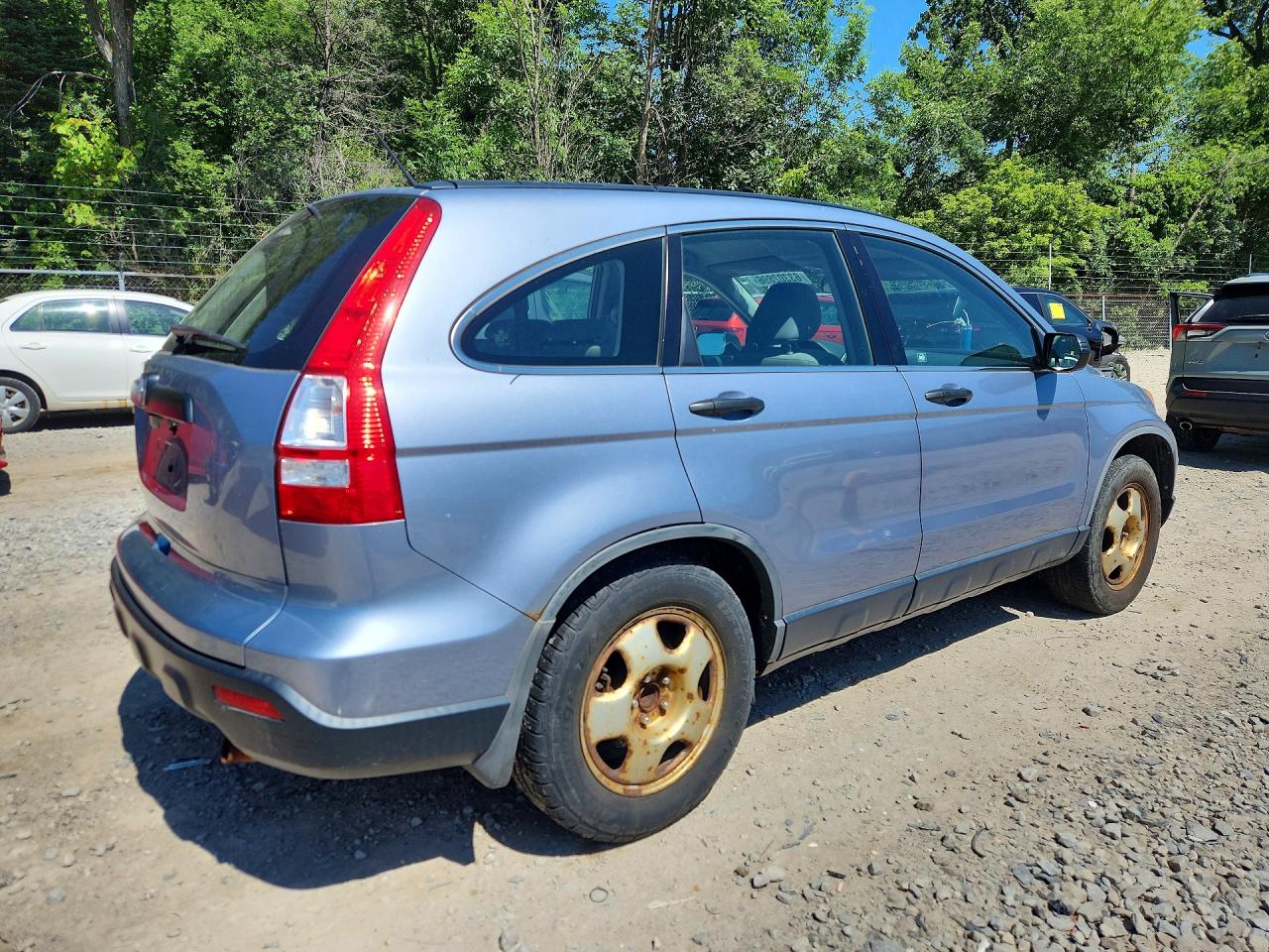 2008 Honda Cr-v Lx Silver vin: JHLRE38328C035161