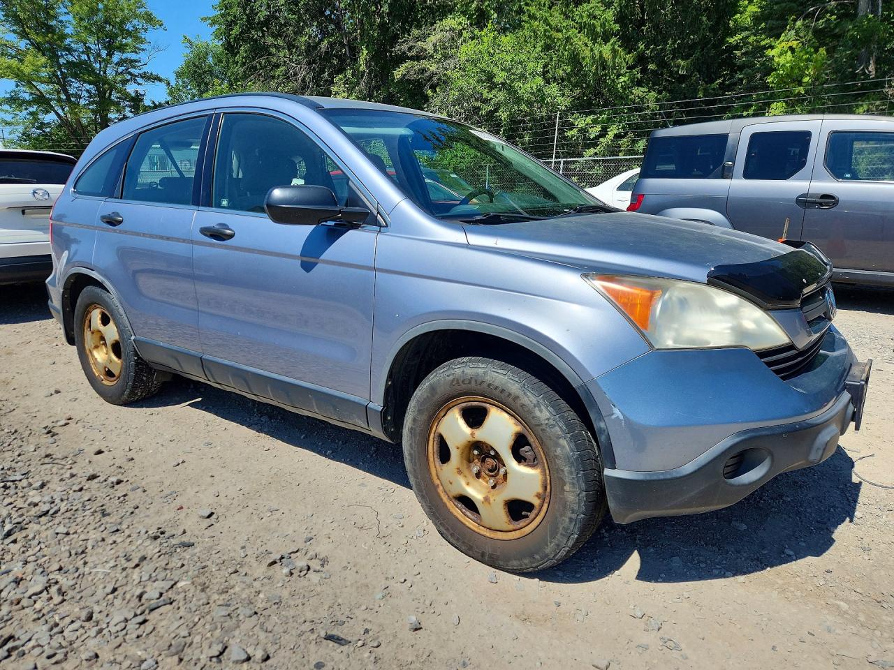 2008 Honda Cr-v Lx Silver vin: JHLRE38328C035161
