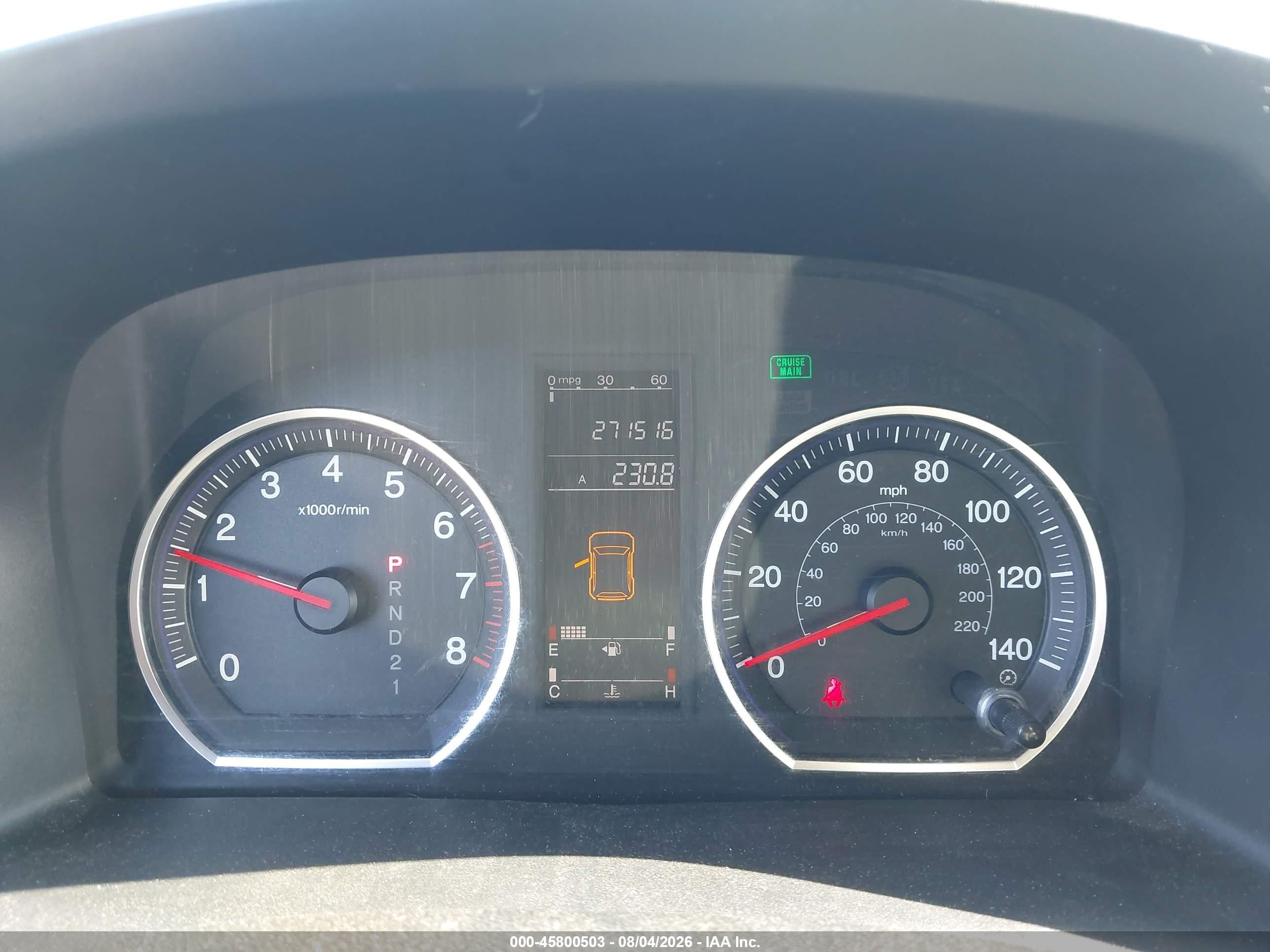 2009 Honda Cr-v Lx Black vin: JHLRE38329C013694