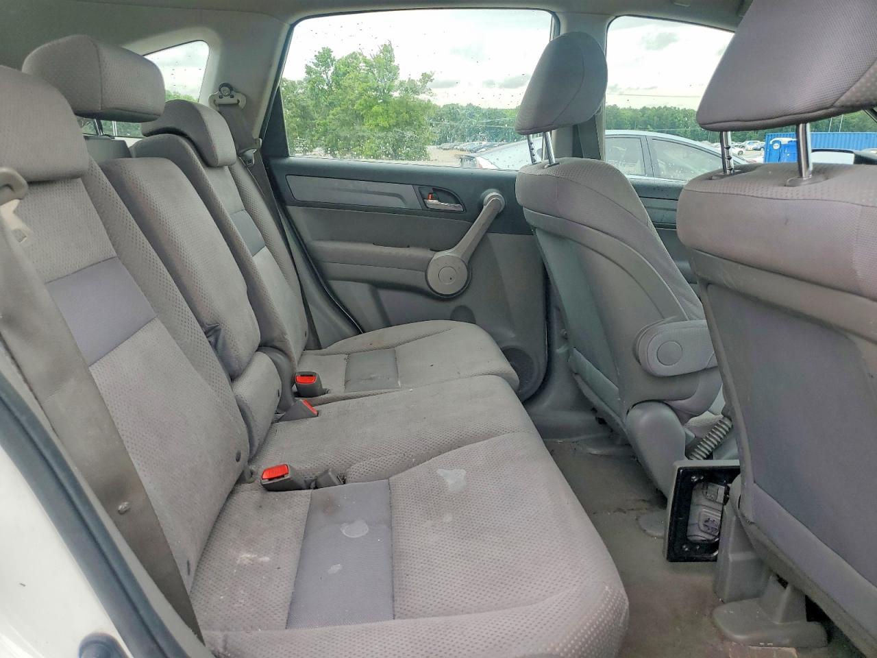 2007 Honda Cr-v Lx White vin: JHLRE38337C036222