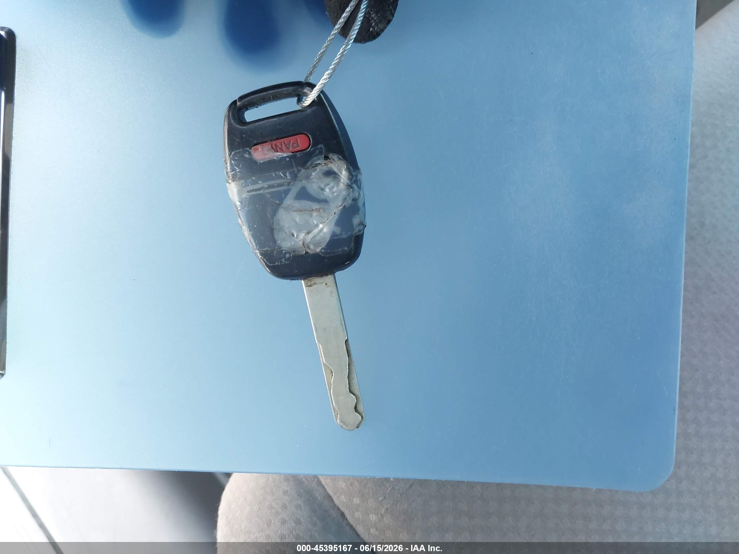 2007 Honda Cr-v Lx Blue vin: JHLRE38337C037385