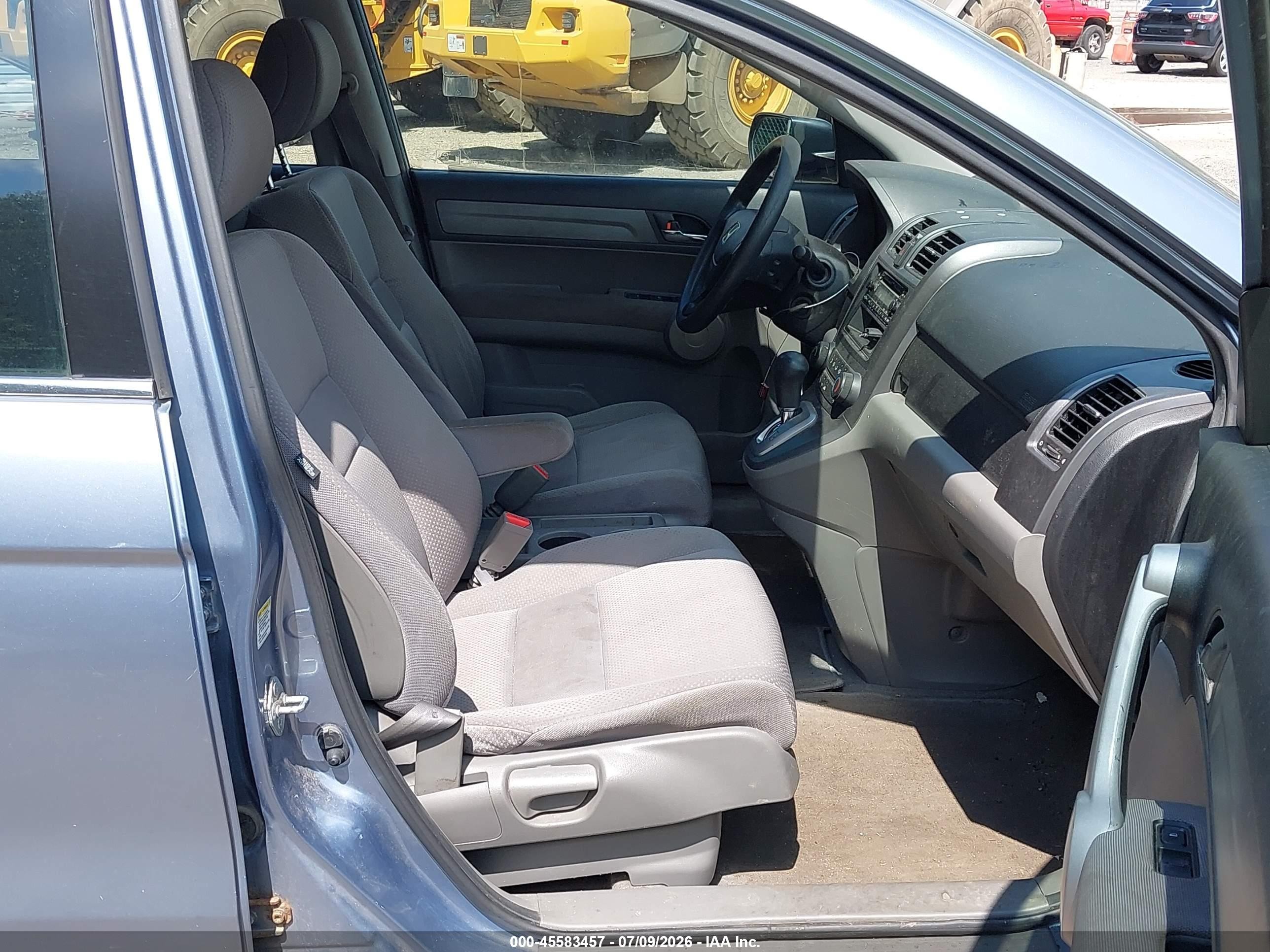 2007 Honda Cr-v Lx Blue vin: JHLRE38337C061721