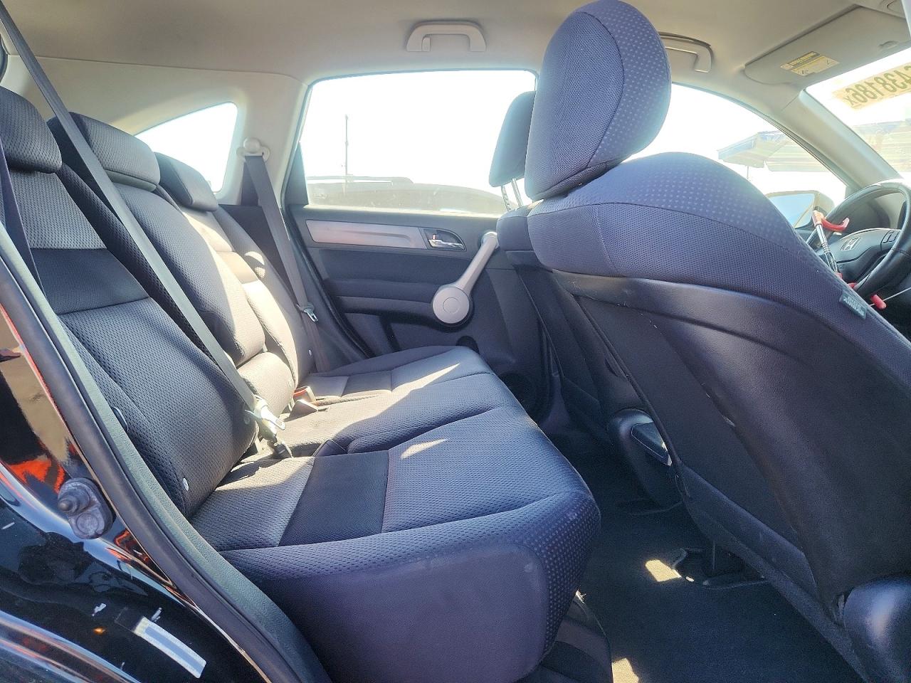 2007 Honda Cr-v Lx Black vin: JHLRE38337C080740