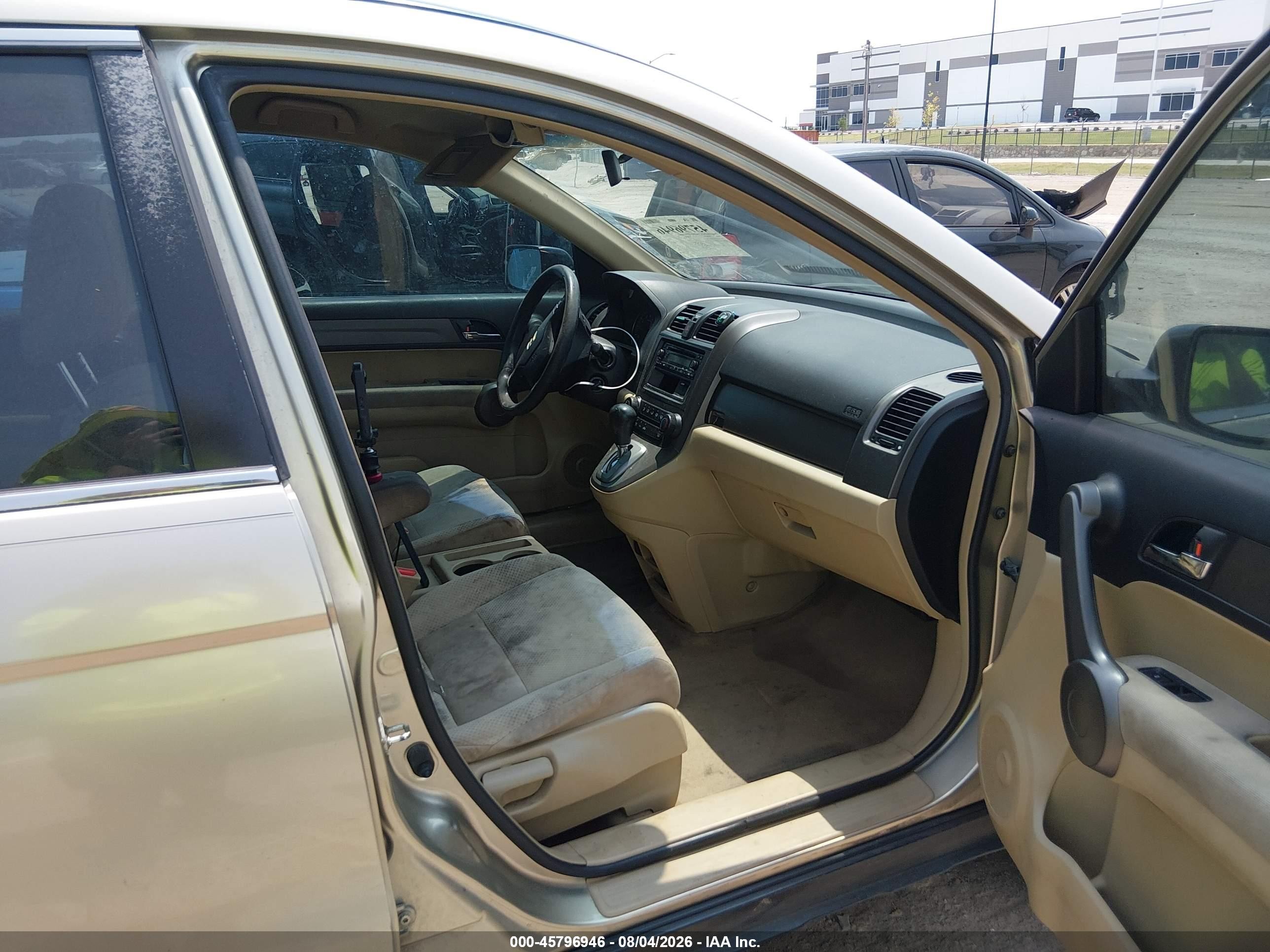 2008 Honda Cr-v Lx Gold vin: JHLRE38338C014190